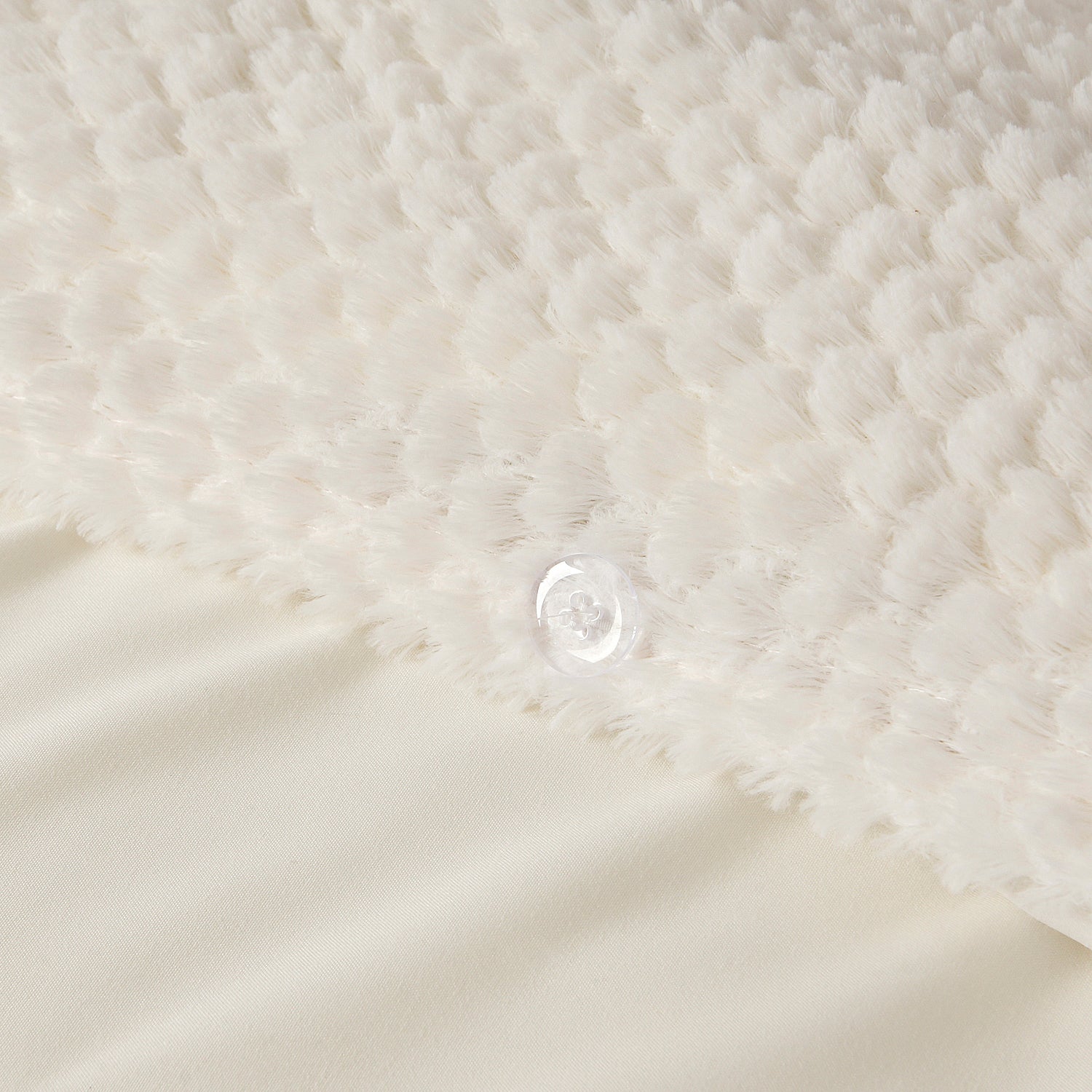 Fur Teddy Beige Duvet Cover