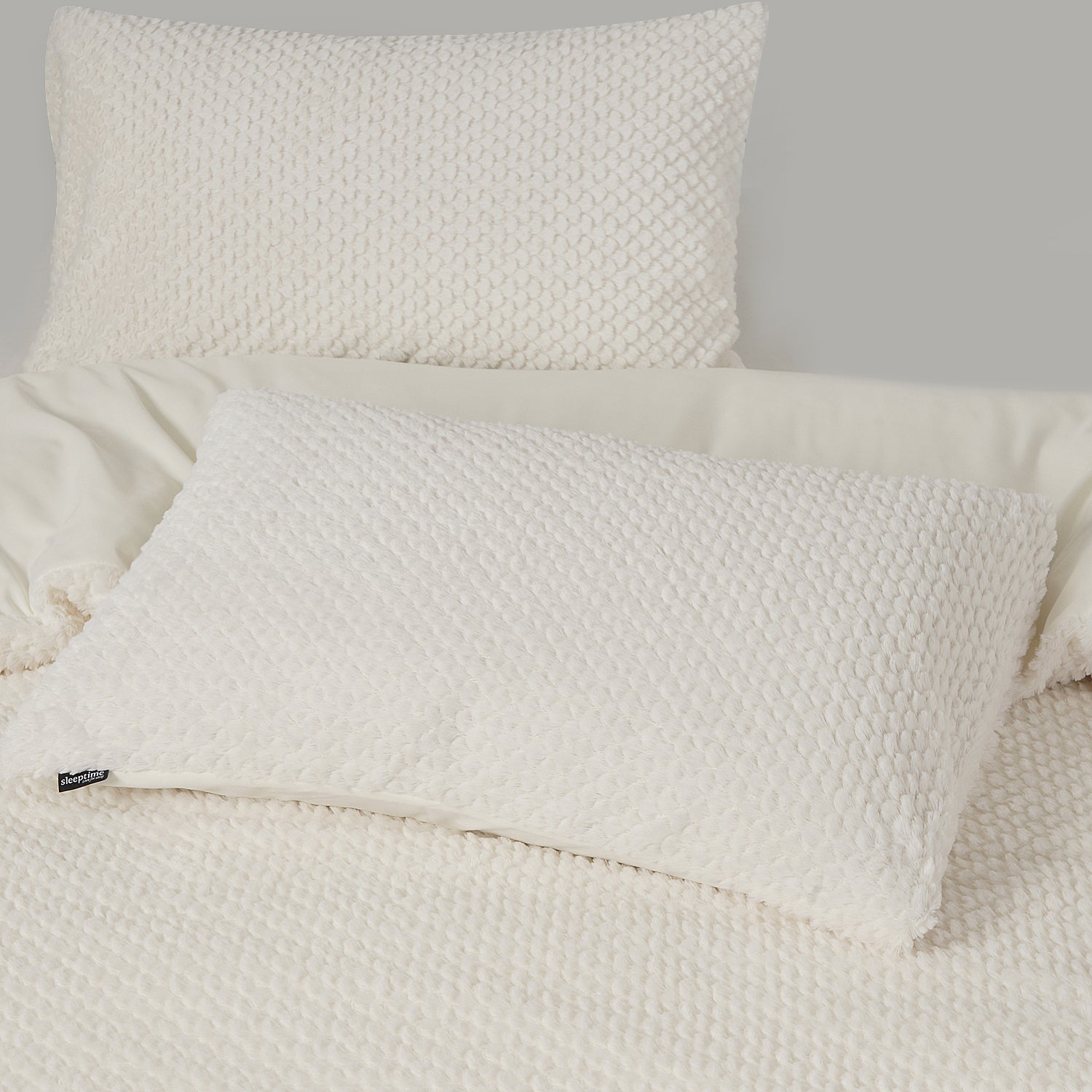 Fur Teddy Beige Duvet Cover