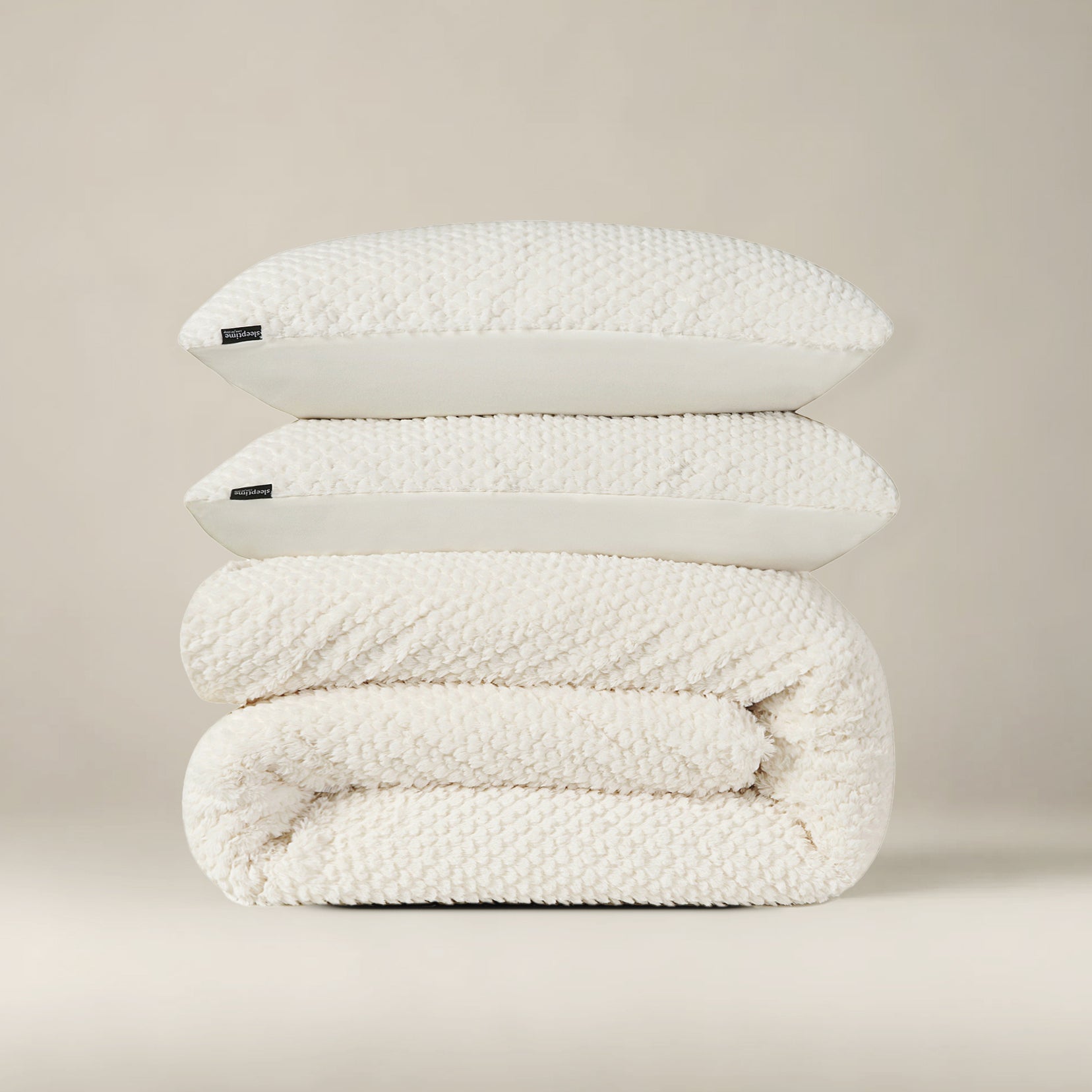 Fur Teddy Beige Duvet Cover