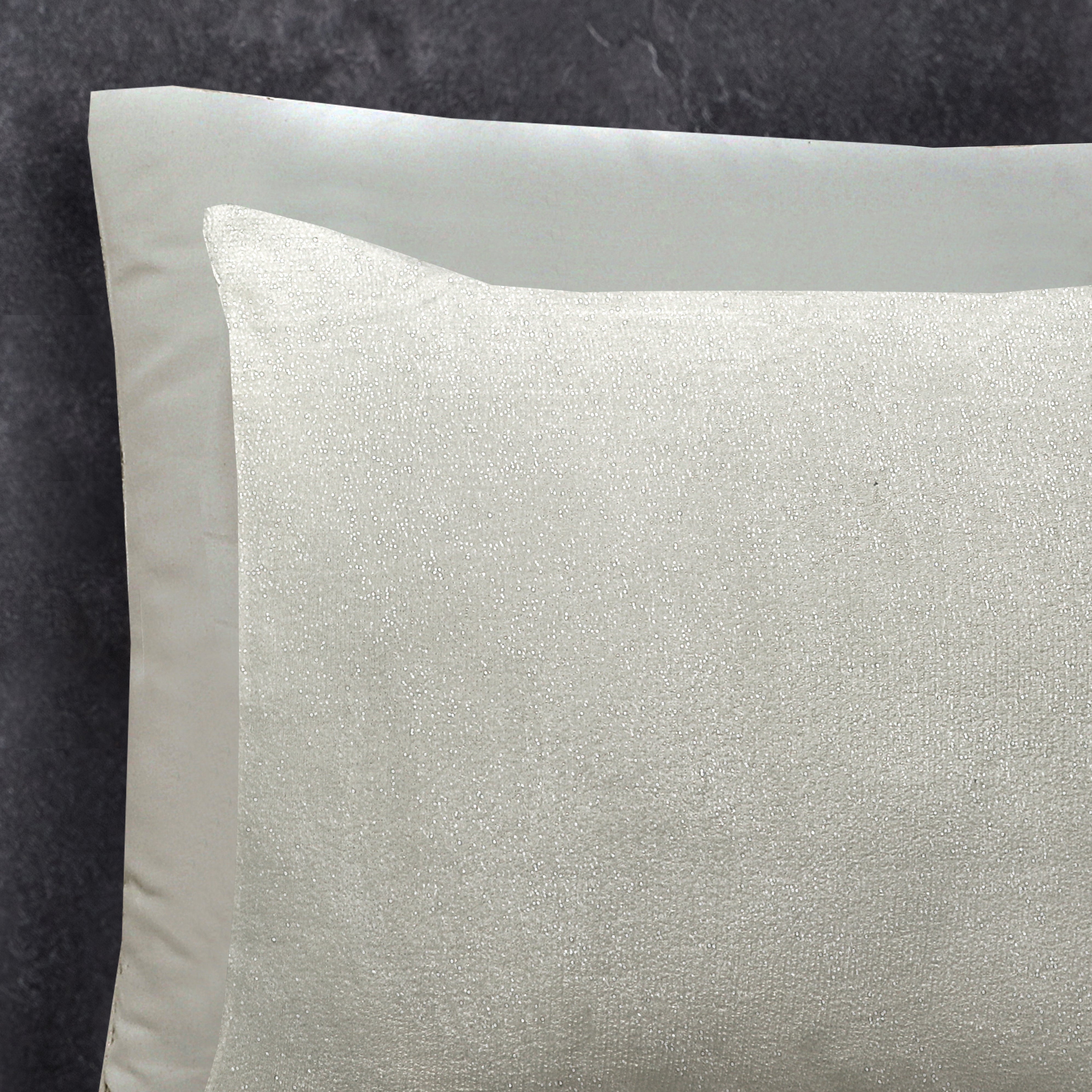 Glamour Flannel Duvet Cover Deco Foil Cream