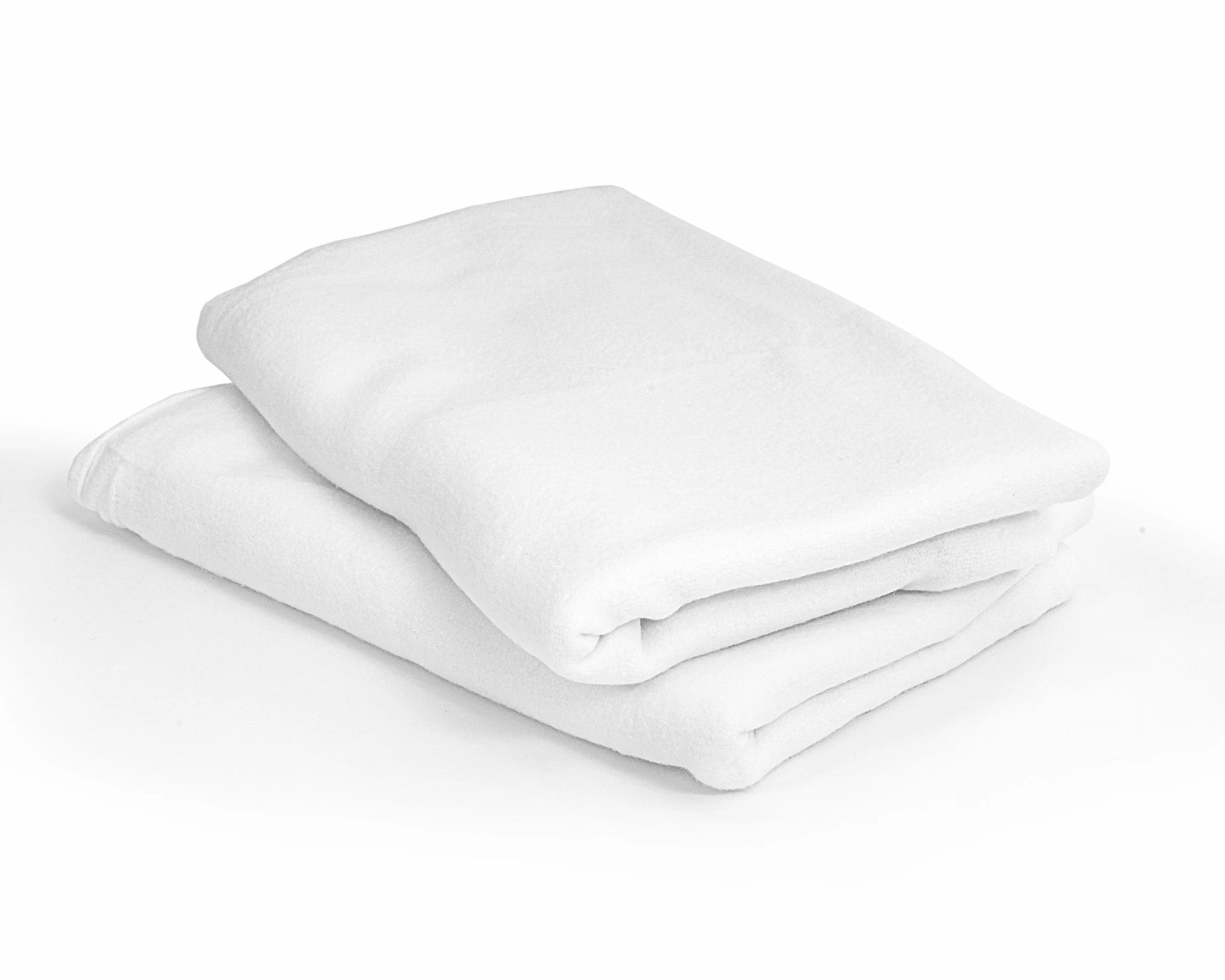 Incontinence 2-pack 60 x 70 White - Waterproof - Breathable TPU - Heavy flannel molton quality