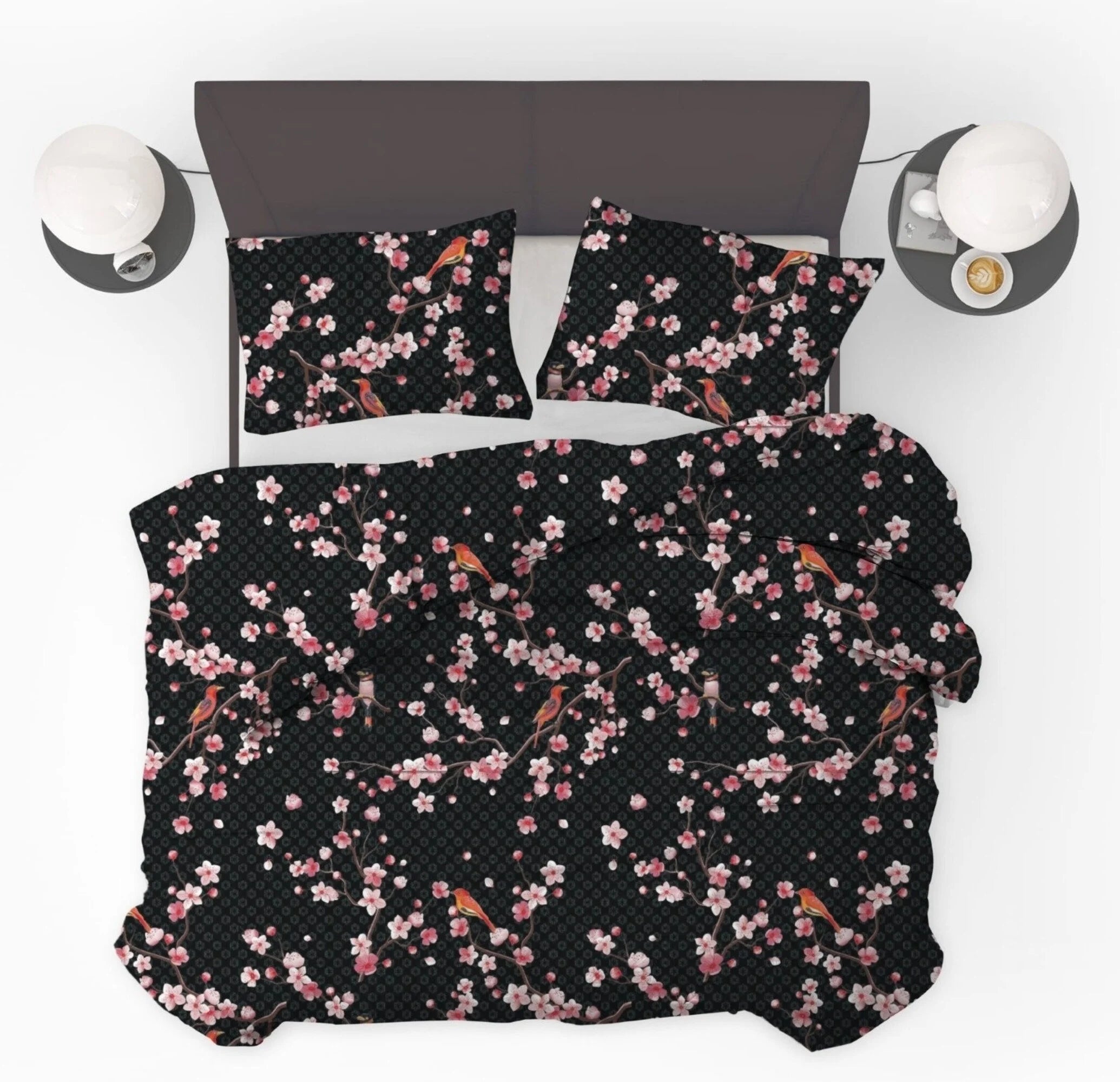 Japon Black Dekbedovertrek