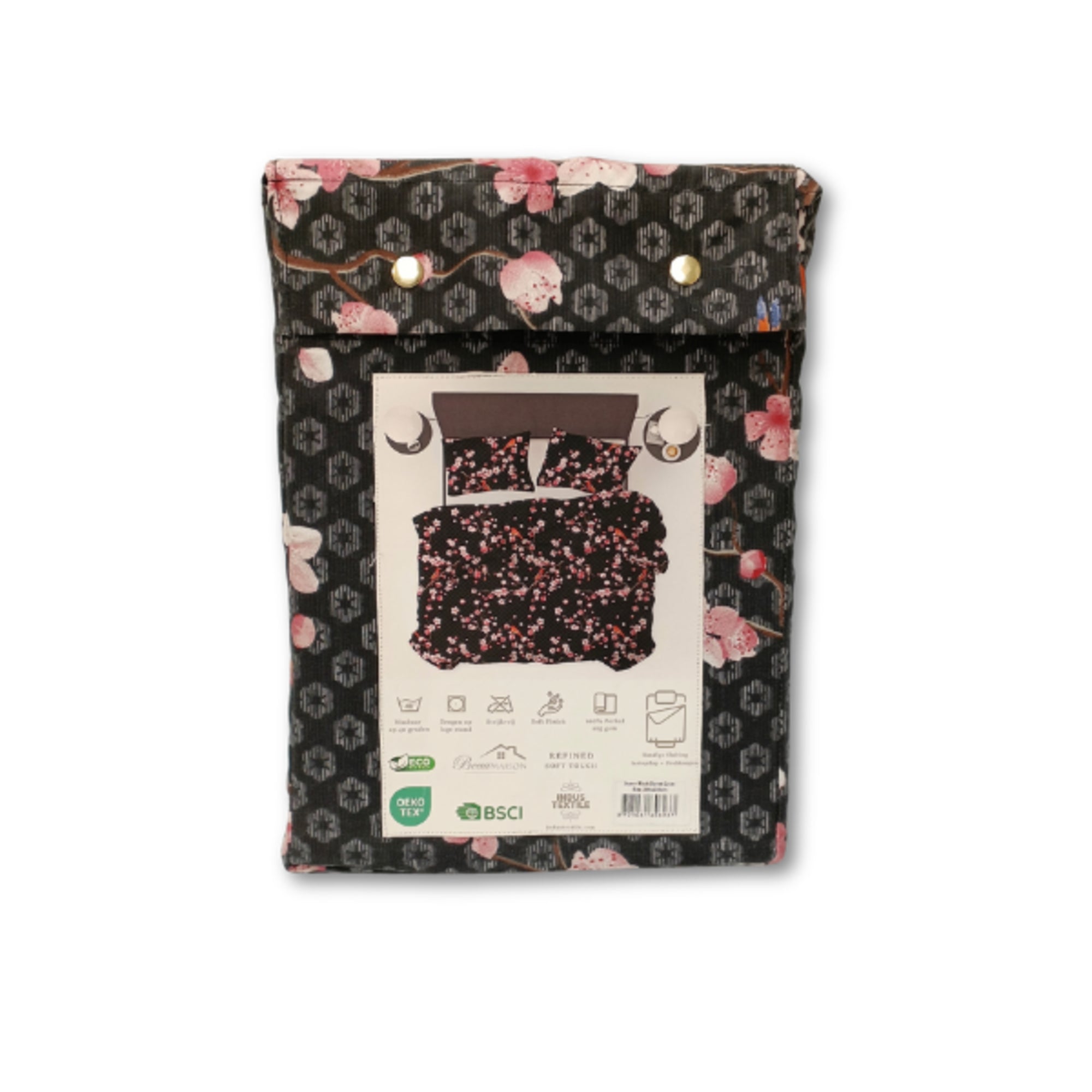 Japon Black Dekbedovertrek