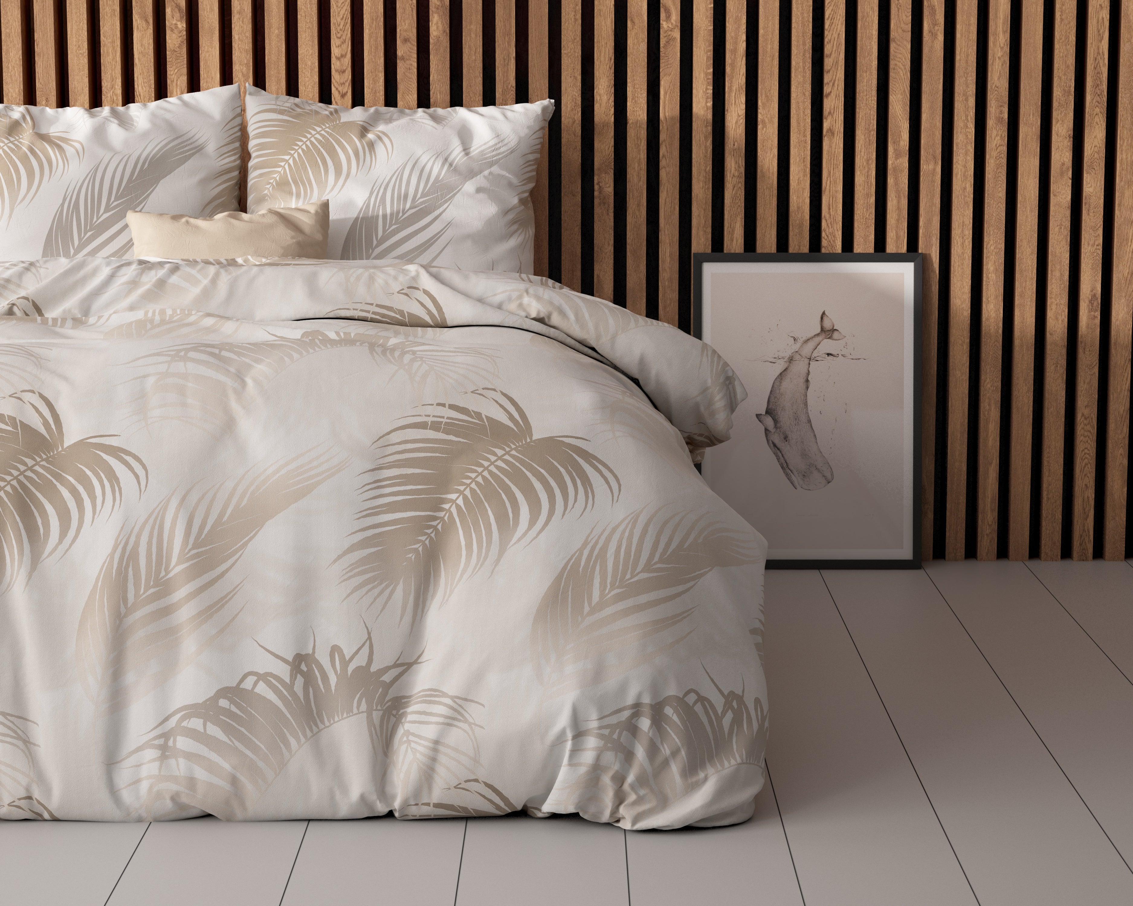 Jayda Dekbedovertrek Taupe