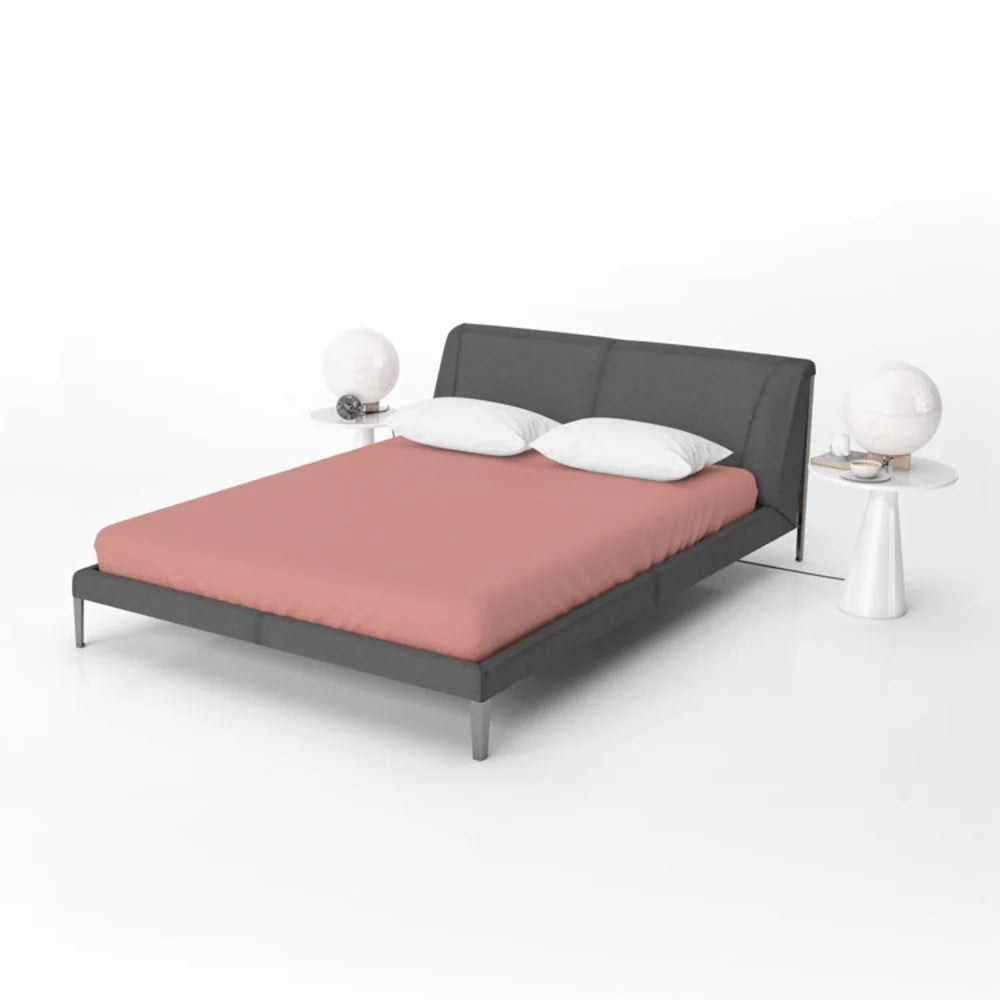 Jersey Fitted Sheet Rose Wood | 100% Cotton, Perfect Fit & Breathable