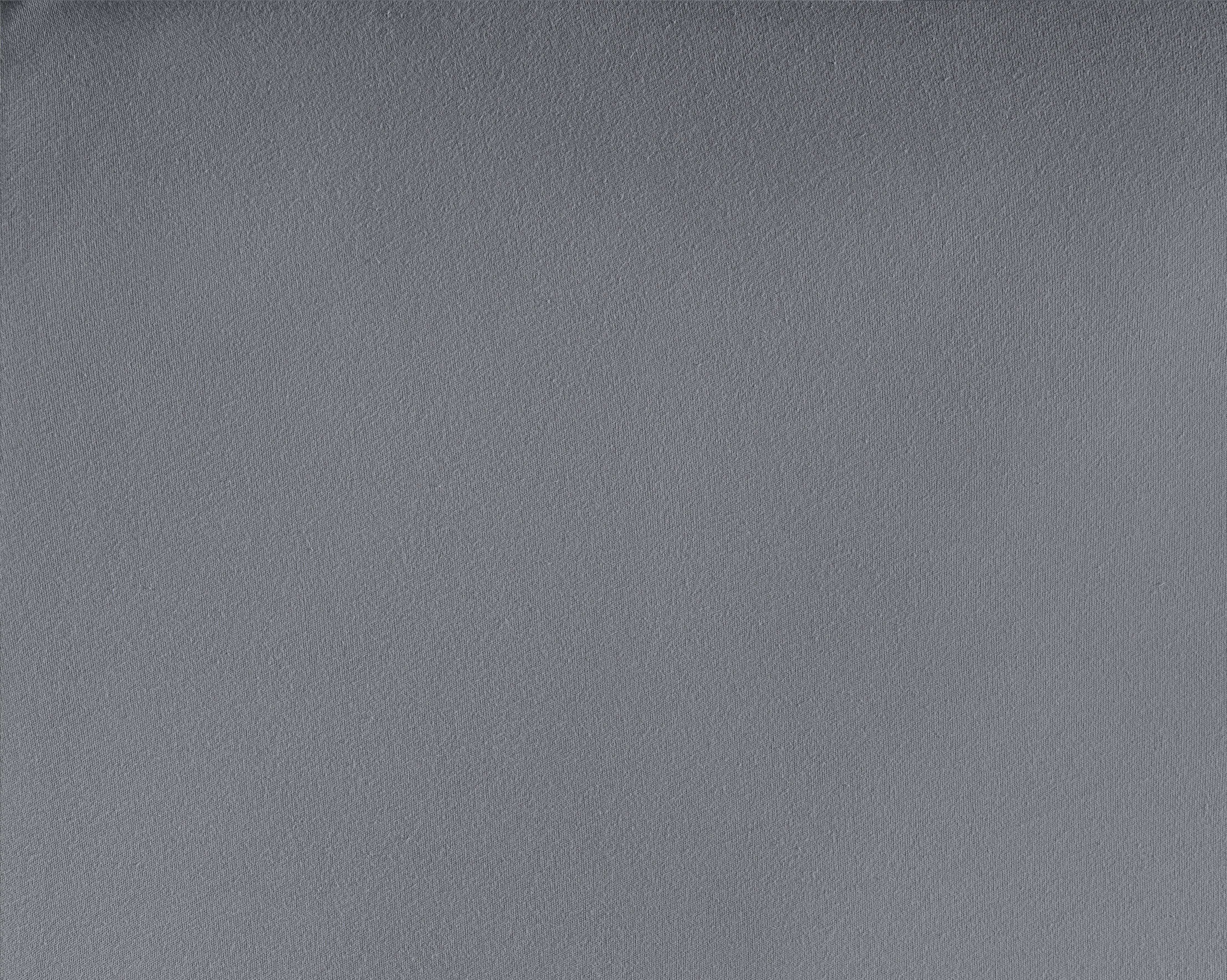 Jersey Topper Fitted Sheet Gray - Wonderfully Soft - Suitable for Box Springs and Mattresses - Stretch Cotton