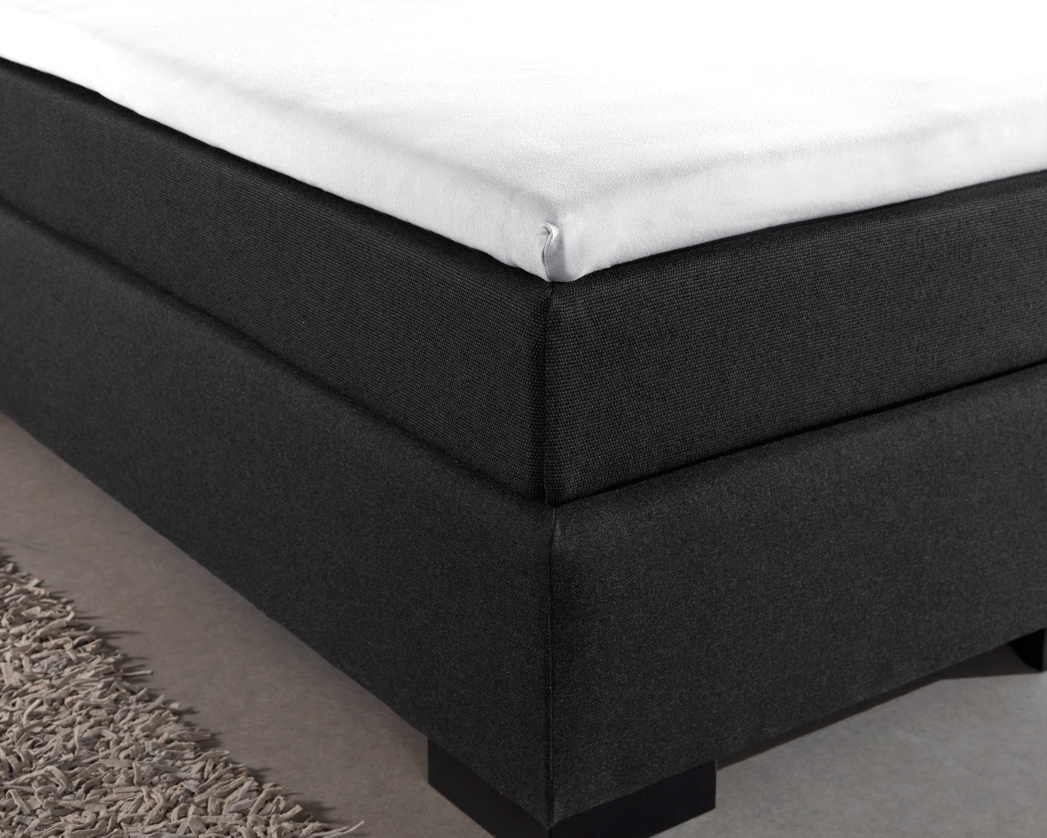 Jersey Topper Fitted Sheet White - Wonderfully Soft - Suitable for Box Springs and Mattresses - Stretch Cotton