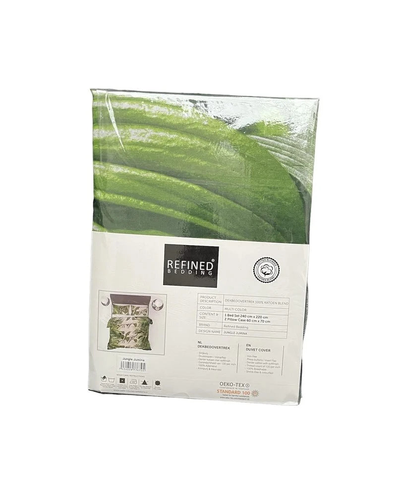 Jungle Jumina Duvet Cover - Green Jungle Design