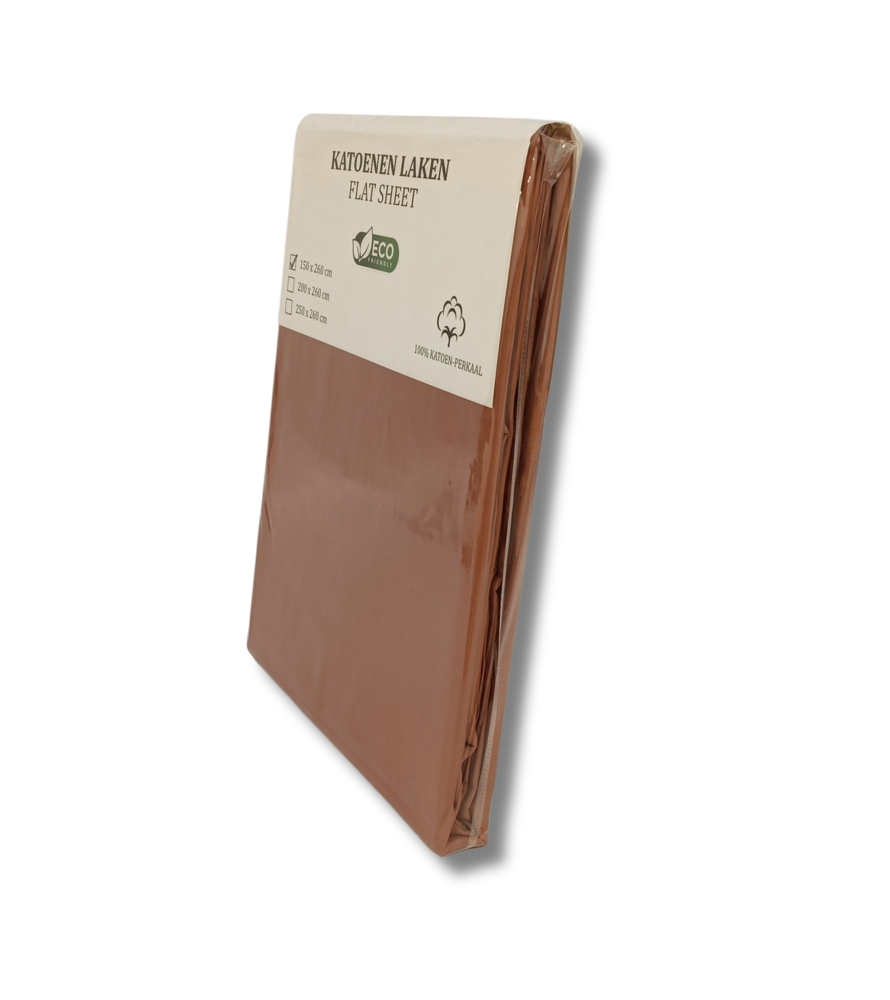 Cotton Sheet Nude Pink – 100% Luxury Cotton Percale | Breathable & Durable