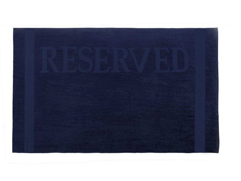 LUCCA strandlaken XL Reserved 100x180 cm navy