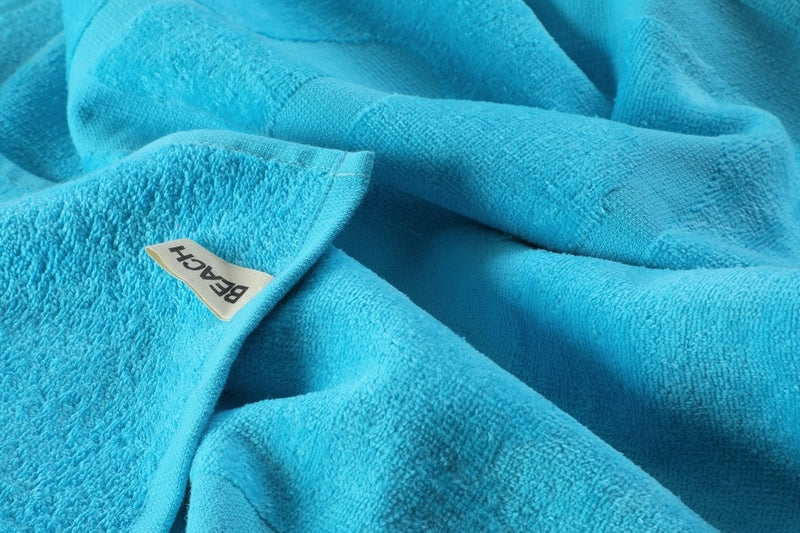 LUCCA strandlaken XXL Beach 100x200 cm aqua