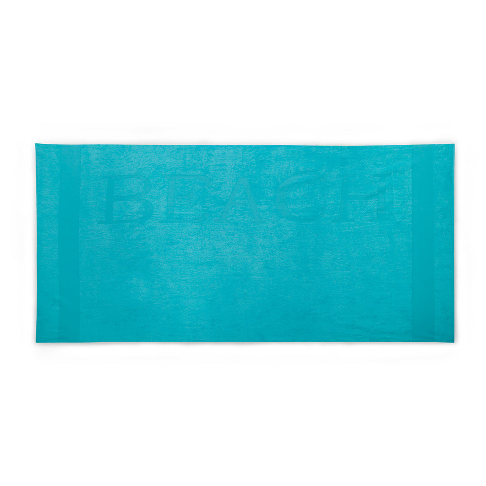 LUCCA strandlaken XXL Beach 100x200 cm aqua