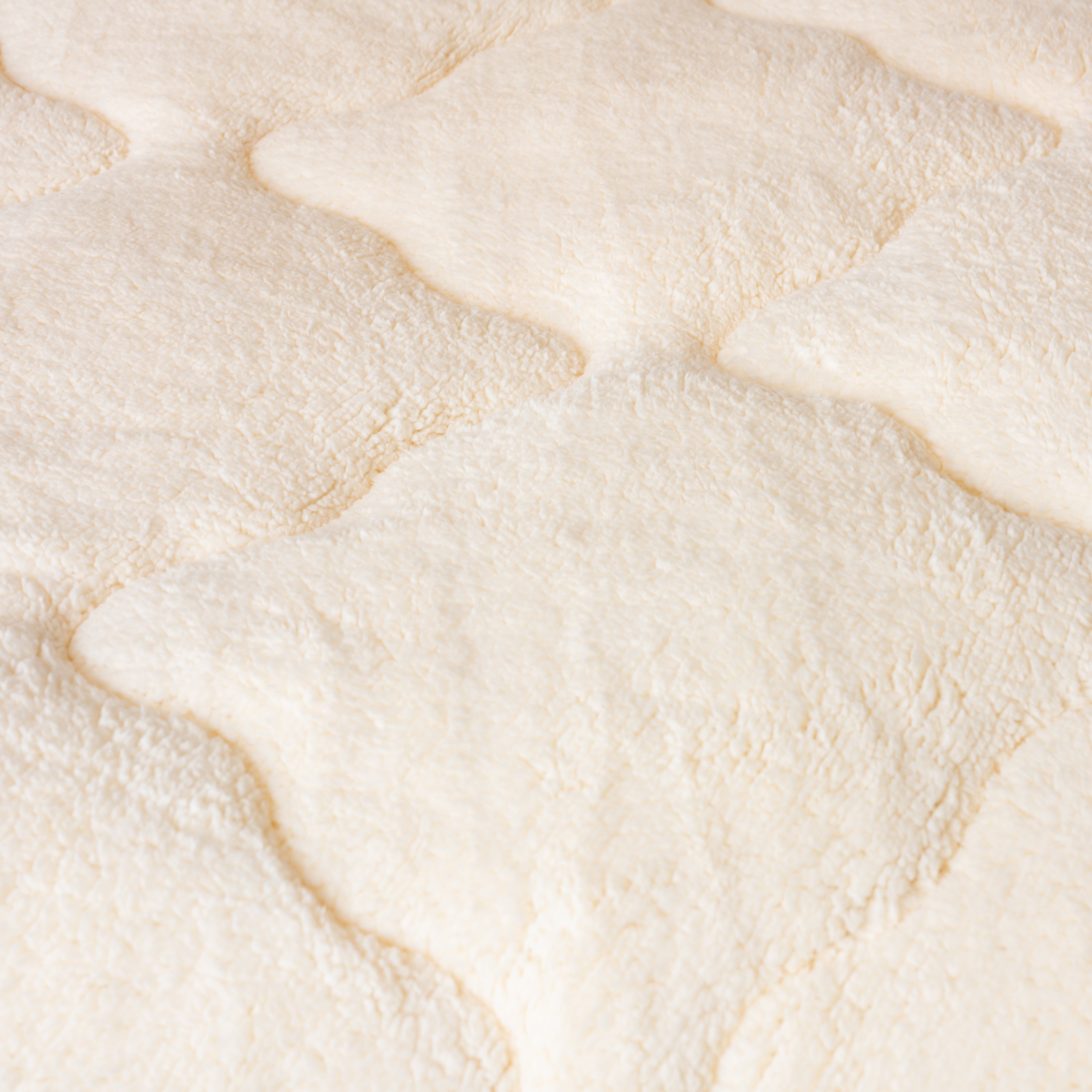 All-in-One Lazy Teddy Duvet Cream - Duvet for the whole year