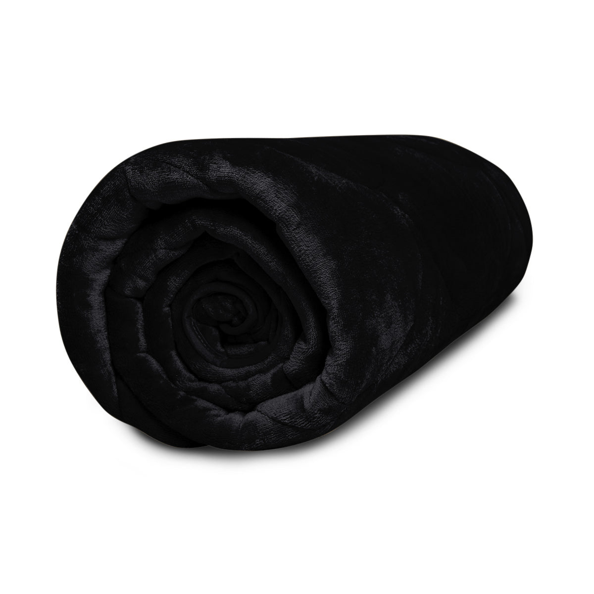 Flanel Velvet Easy Dekbed - Zwart