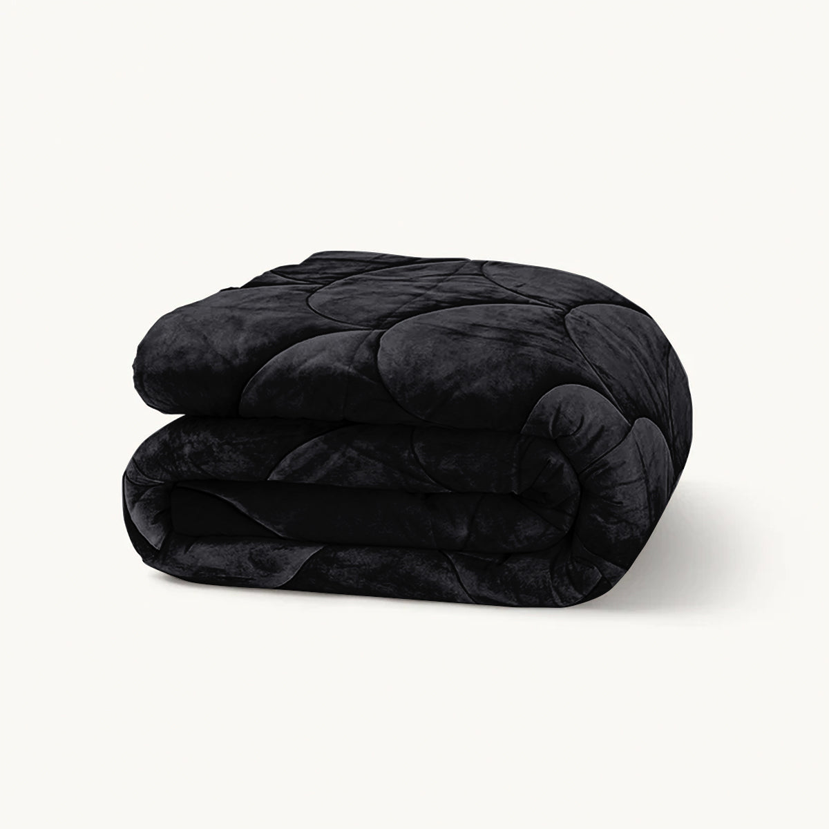 Flanel Velvet Easy Dekbed - Zwart