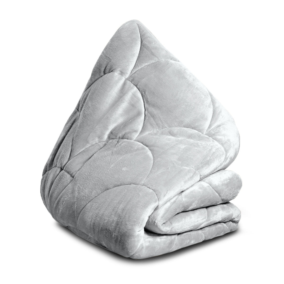 Flanel Velvet Easy Dekbed - Zilvergrijs
