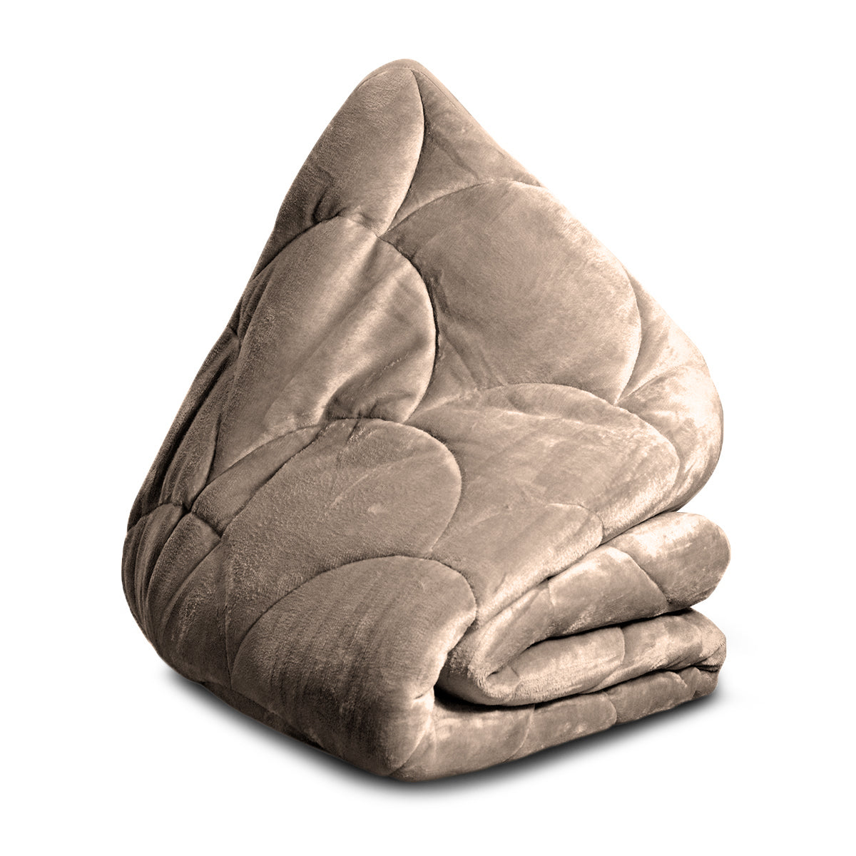 Flanel Velvet Easy Dekbed - Taupe