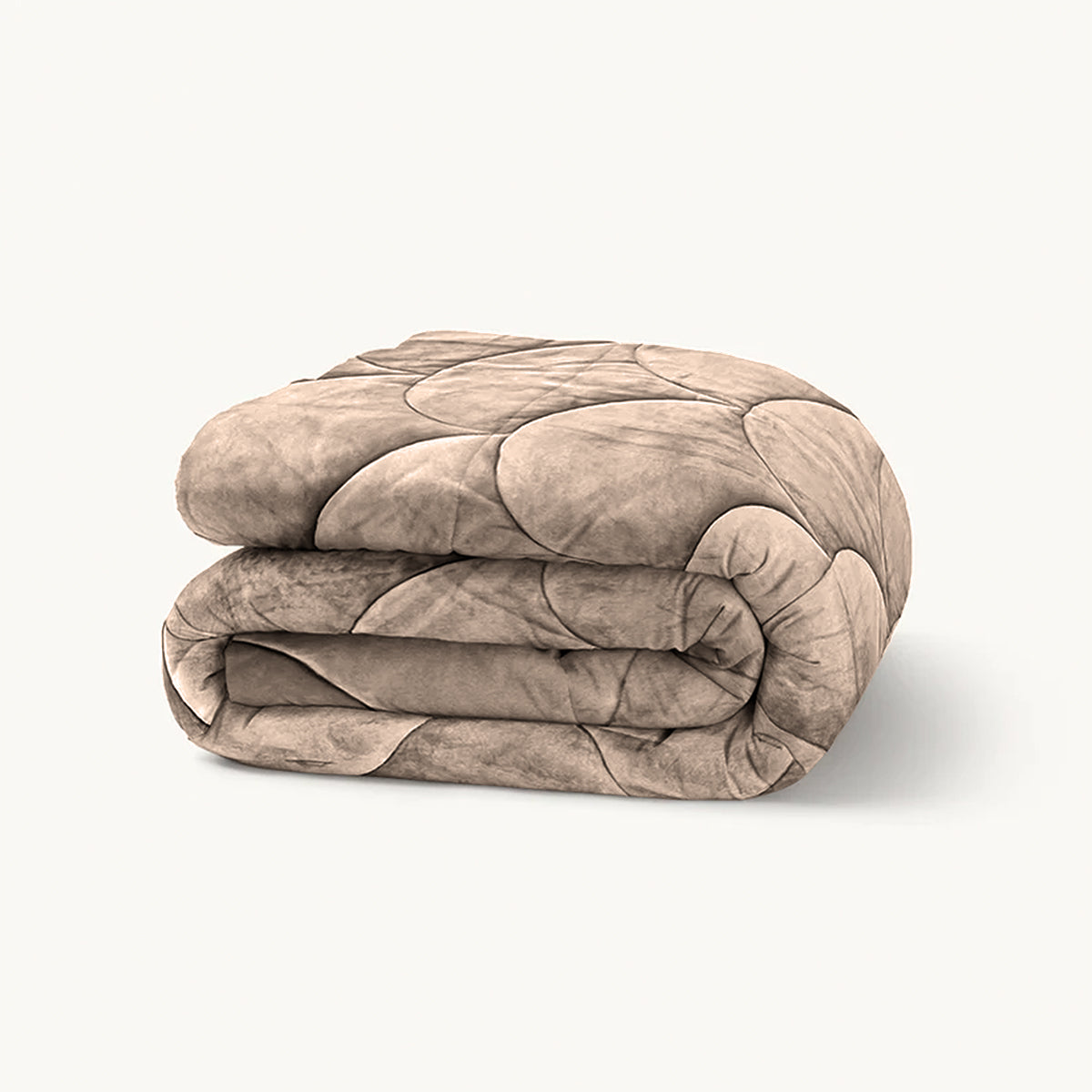 Flanel Velvet Easy Dekbed - Taupe