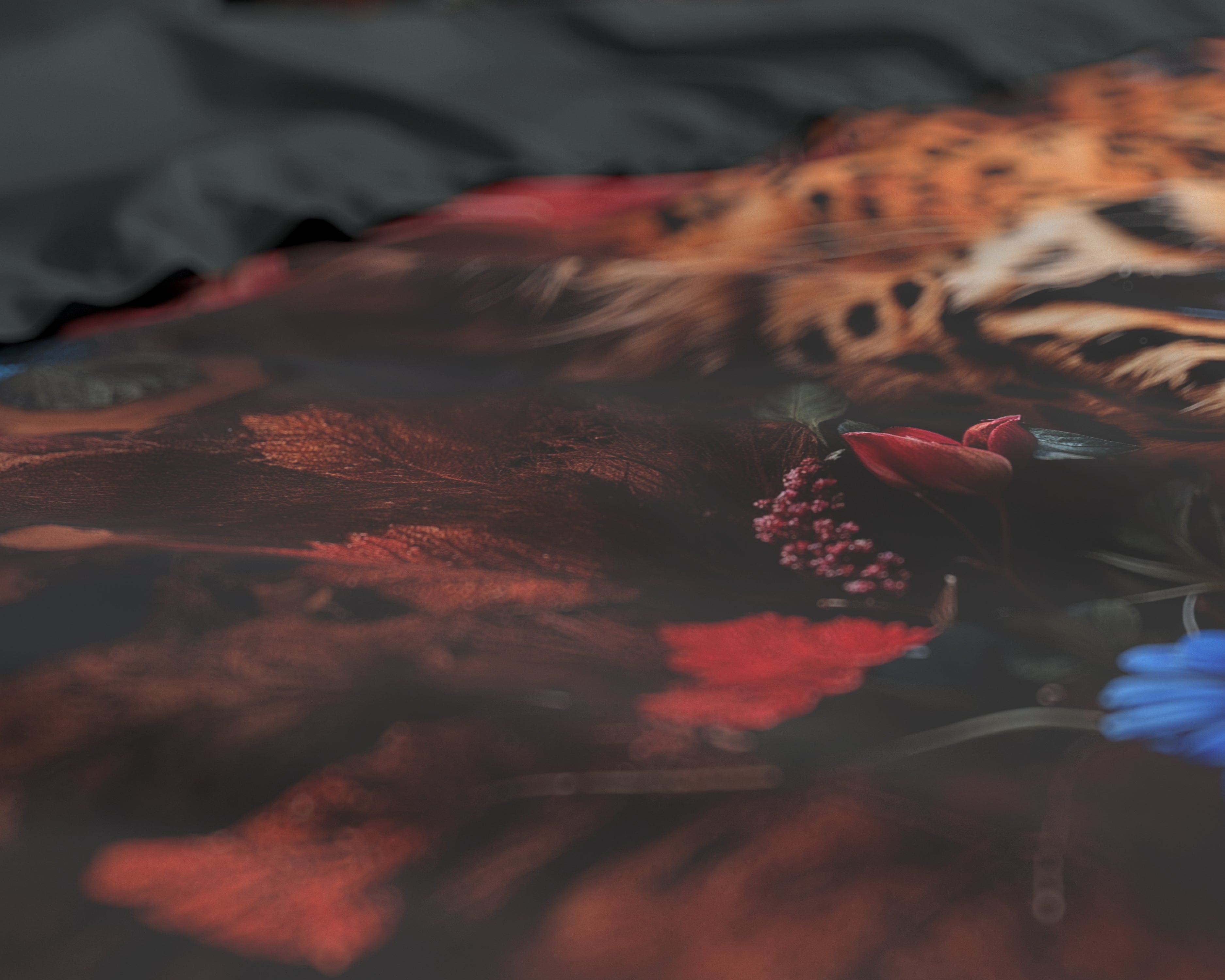 Leopardo Duvet Cover Multi - Luxury Satin - High quality - Trendy prints