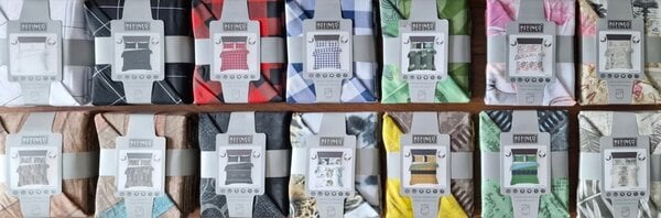 Lino Duvet Cover White – Scandinavian Checked Design | Comfort & Style