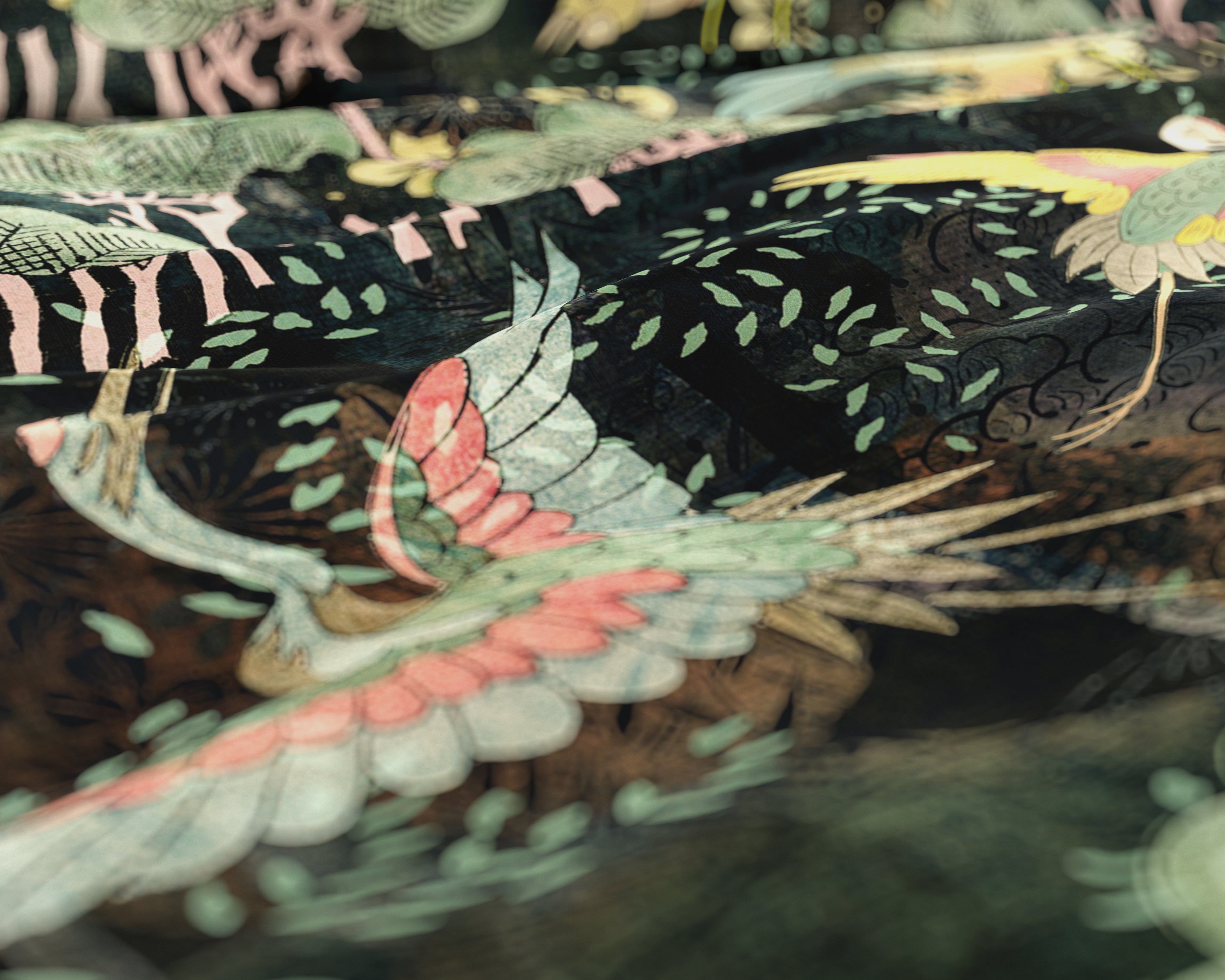 Lisette Groen Duvet Cover - Luxury Satin - High Quality - Trendy Prints