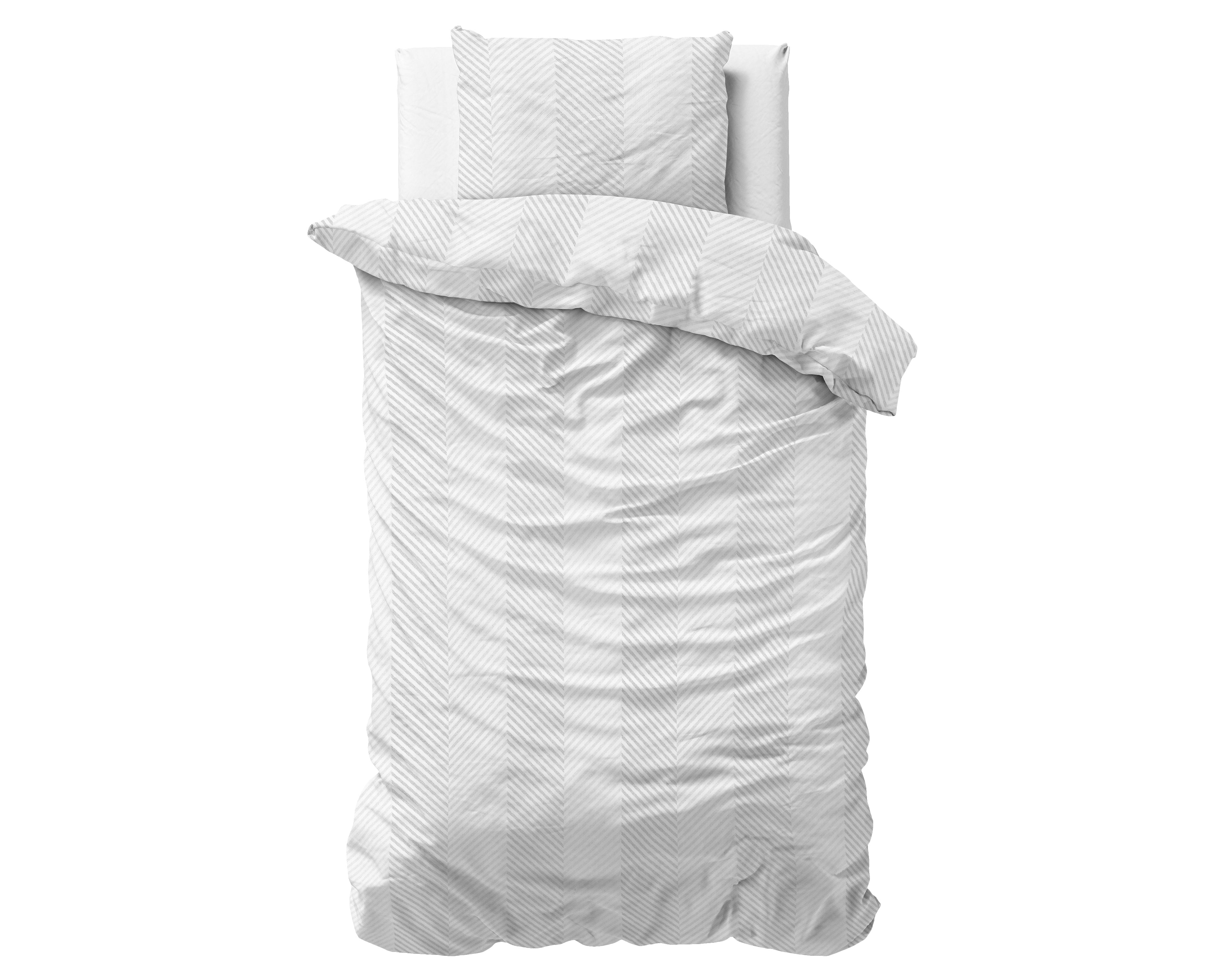 Loana White Duvet Cover - Non-Iron - Cotton Woven - Fun Prints