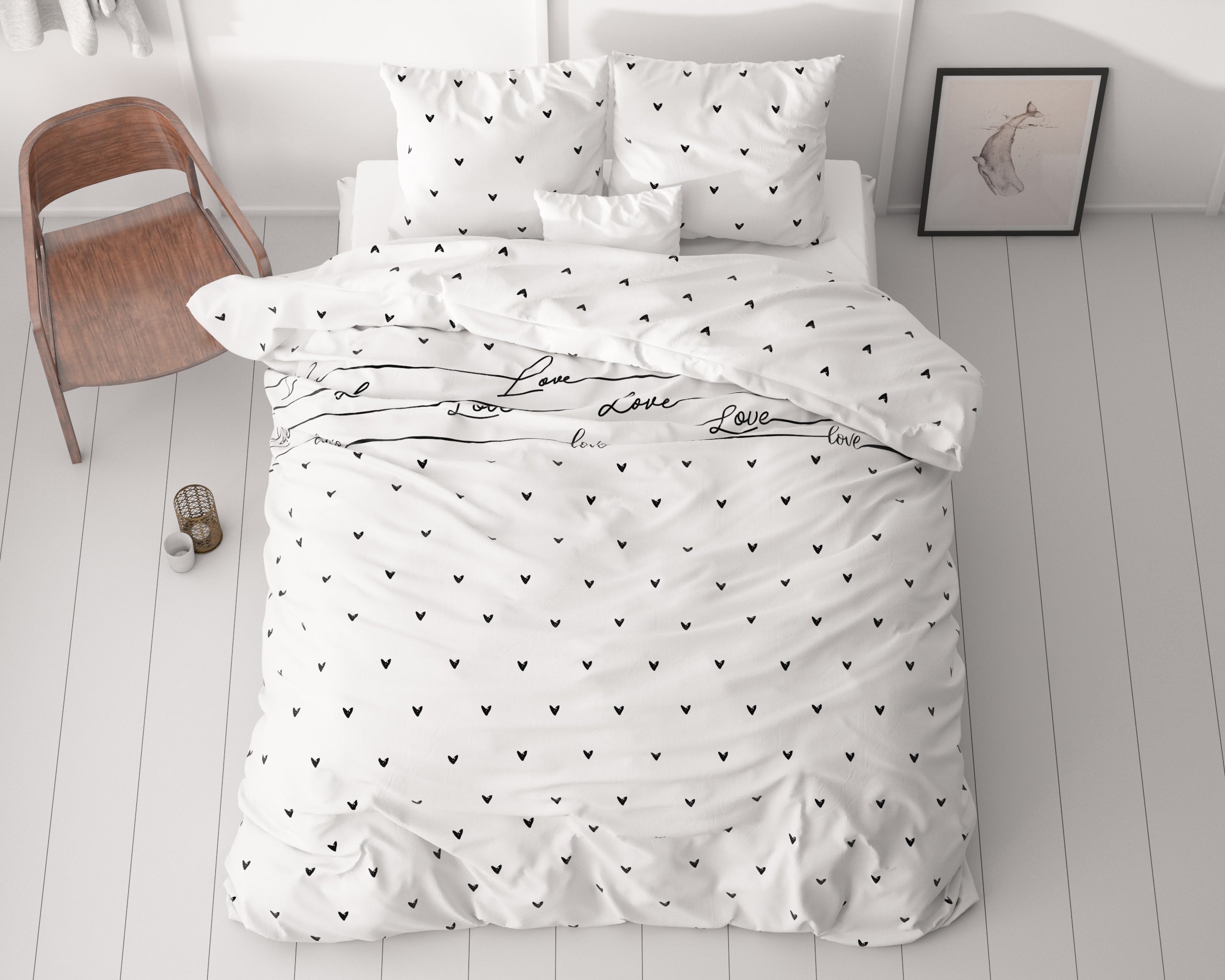 Love On Love Wit Dekbedovertrek