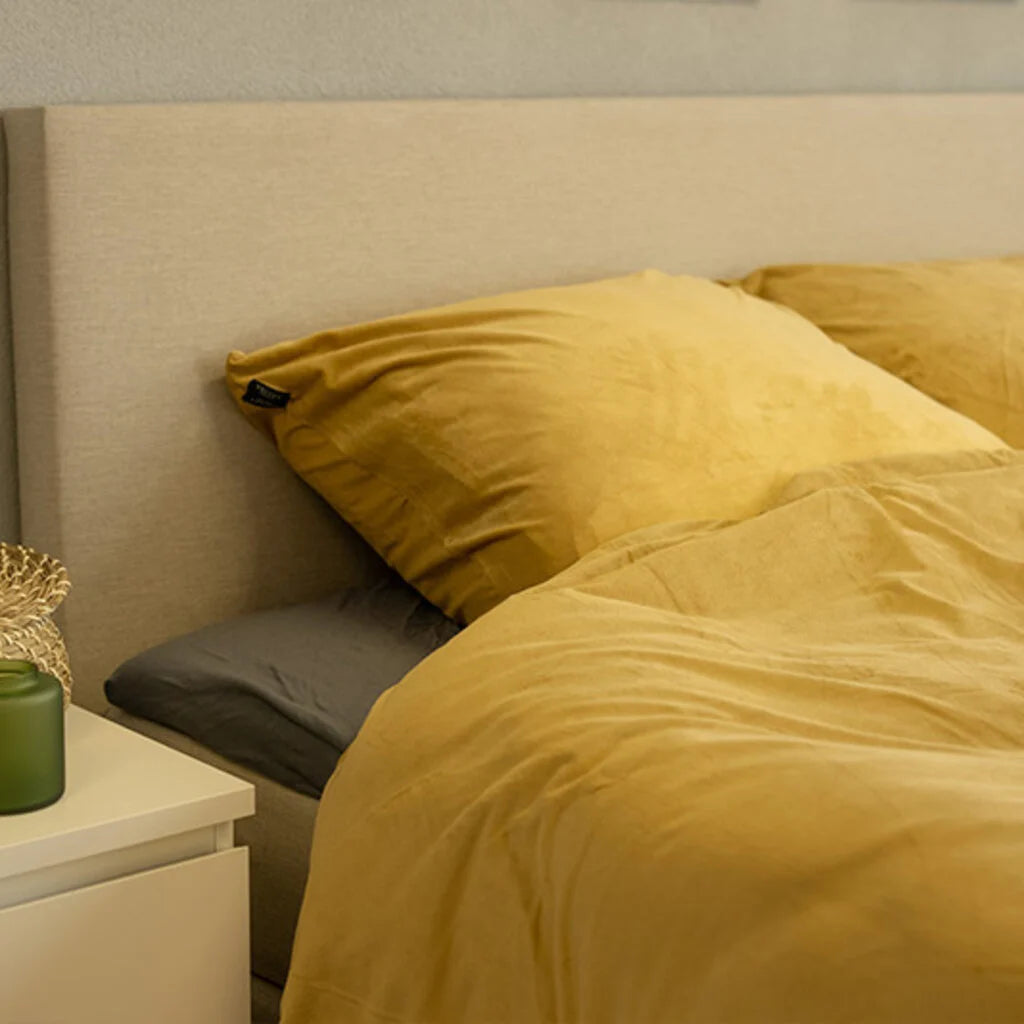 Luxury Velvet Pillowcases Champagne Gold | Velvet Pillow Shams 12 Colors