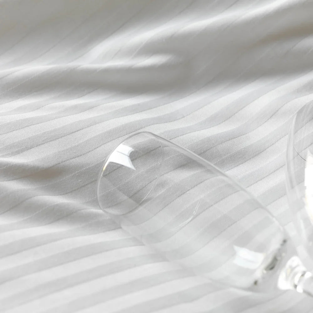 Luxury Cotton Satin Pillowcases - Hotel Line (60x70 cm) - Set of 2