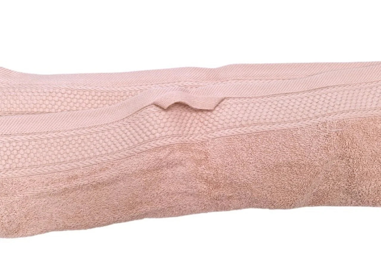 Luxe Roze Handdoeken & Badhanddoeken – 100% Katoen, Hotelkwaliteit – Tea Pink 500g/m²