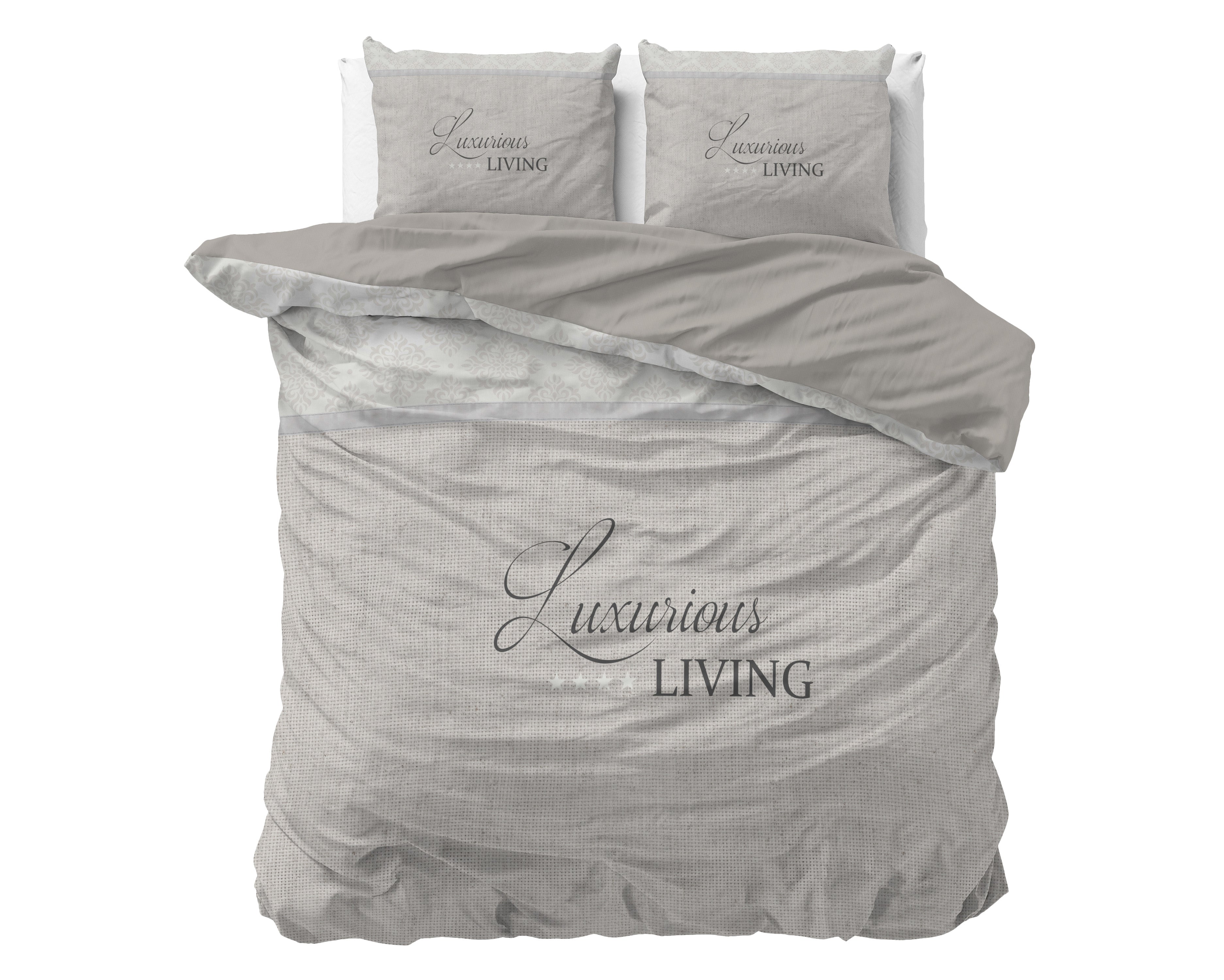 Luxurious Living Zand Dekbedovertrek