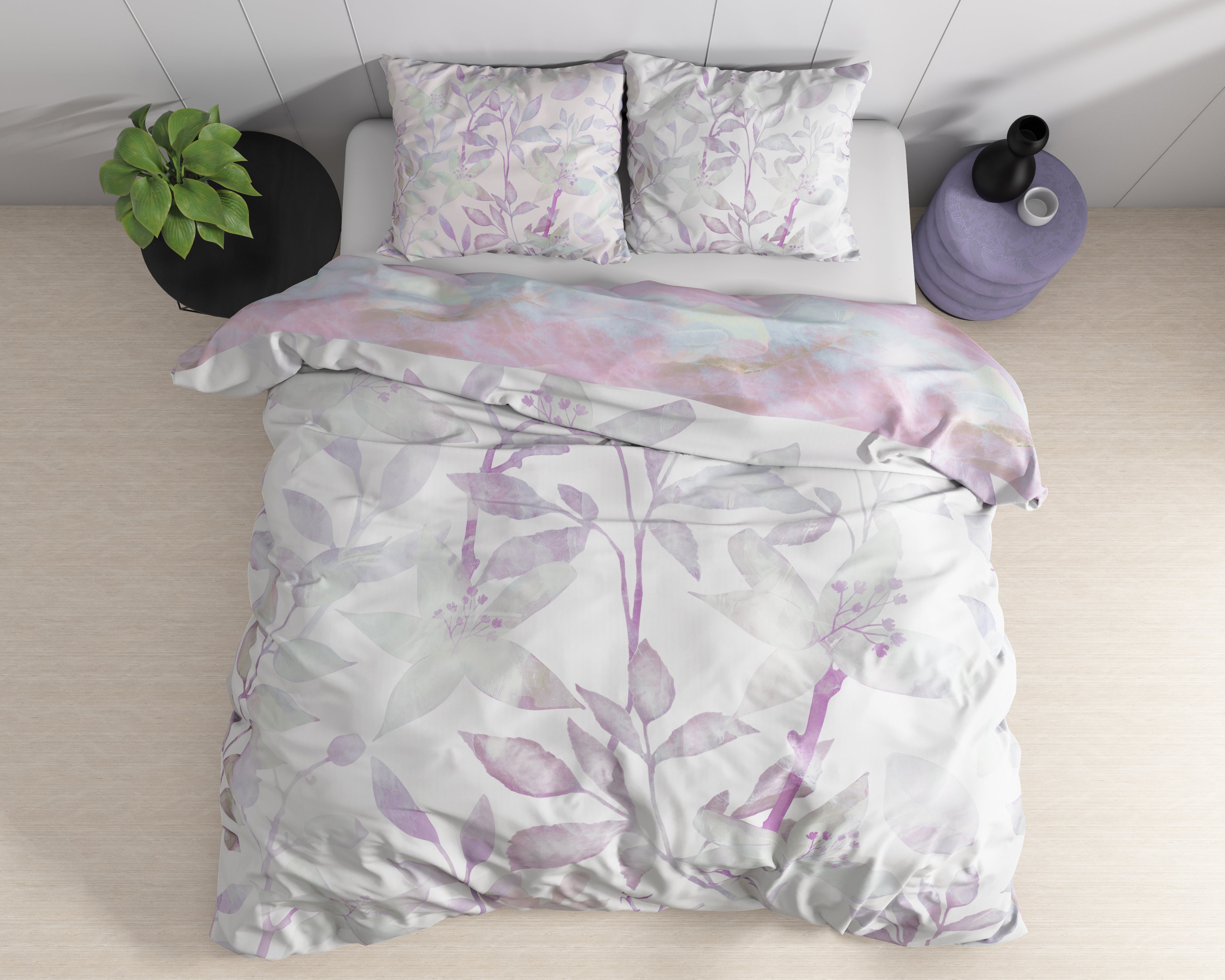 Maily Purple Duvet Cover