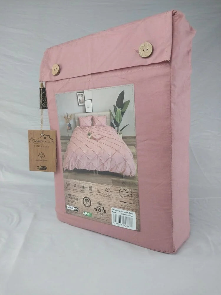Monte Carlo Pink Duvet Cover - Luxury, Style and Comfort