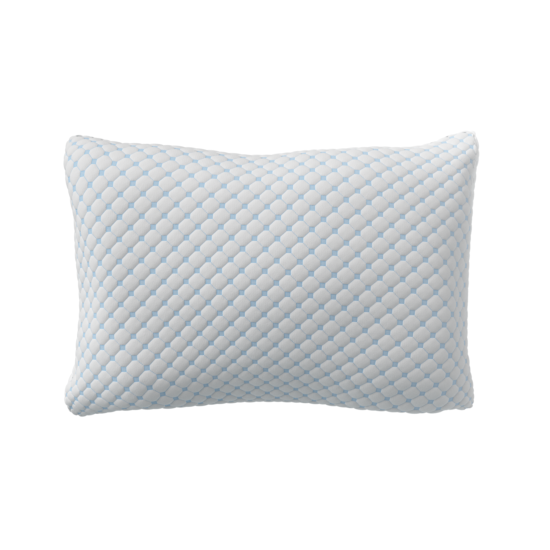Nanotech Kussen Blauw 50 x 70 - Verkoelend - Hardheid en hoogte afstelbaar - Traagschuim