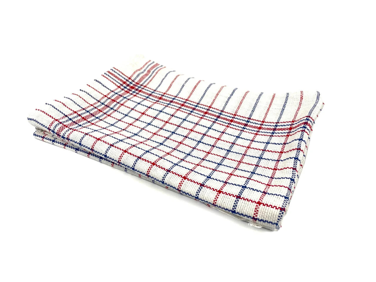 National Check Tea Towel Set (6 pieces) – 100% Cotton, Moisture Absorbent & Checked Pattern