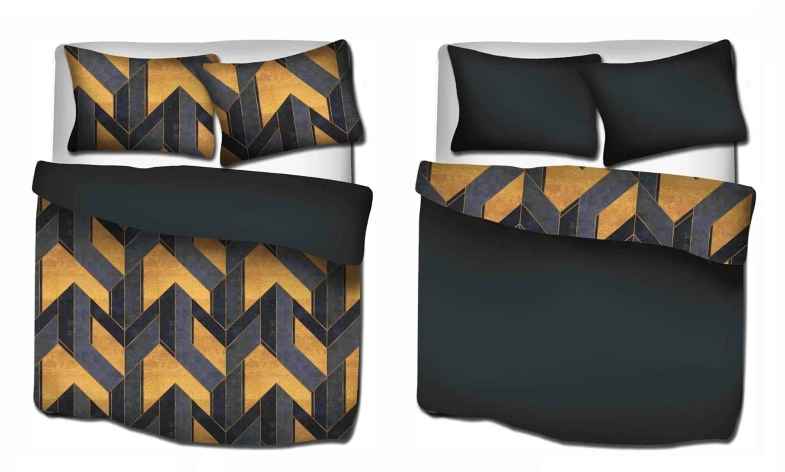 Night Aroma Cotton Satin Duvet Cover Double