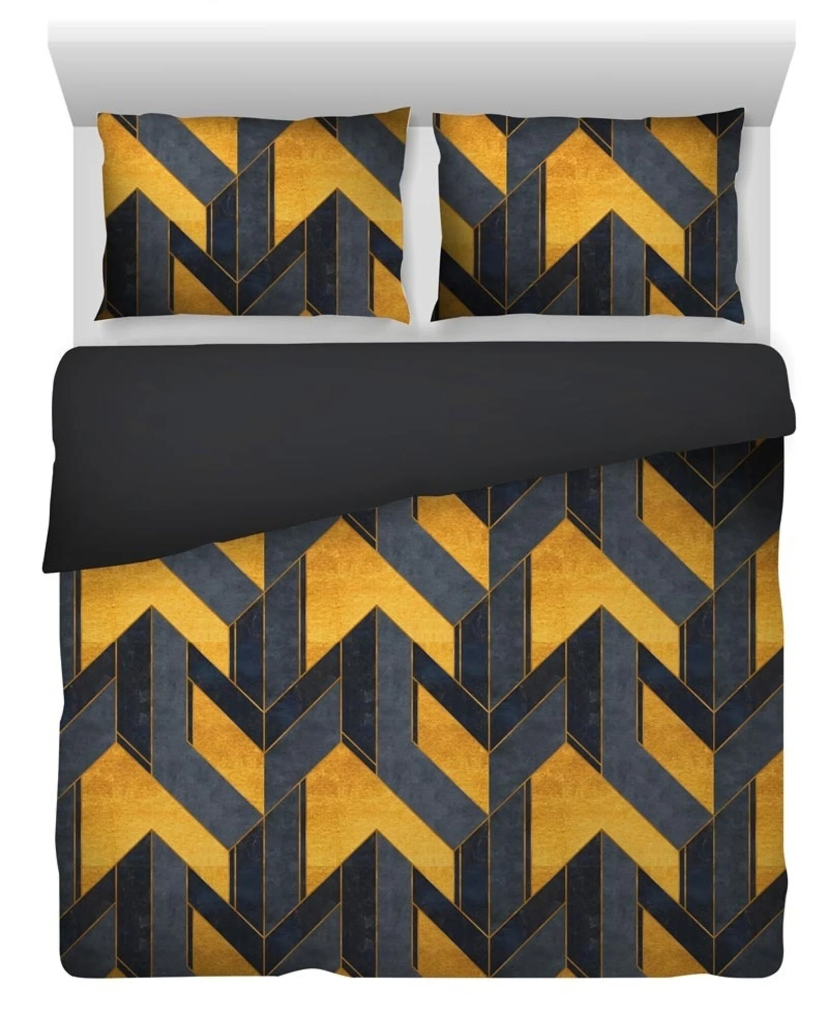 Night Aroma Cotton Satin Duvet Cover Double