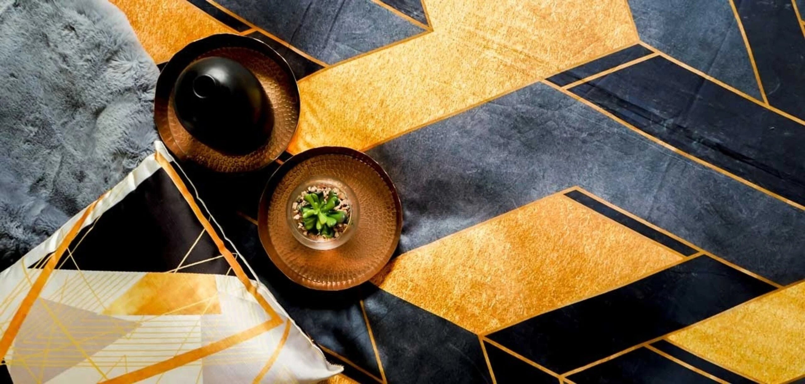 Night Aroma Cotton Satin Duvet Cover Double