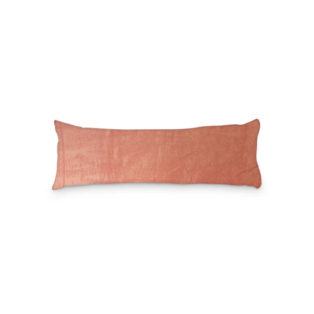 Nude Pink Body Pillow Pillowcase – Soft Velvet Cover for Pregnancy Pillows