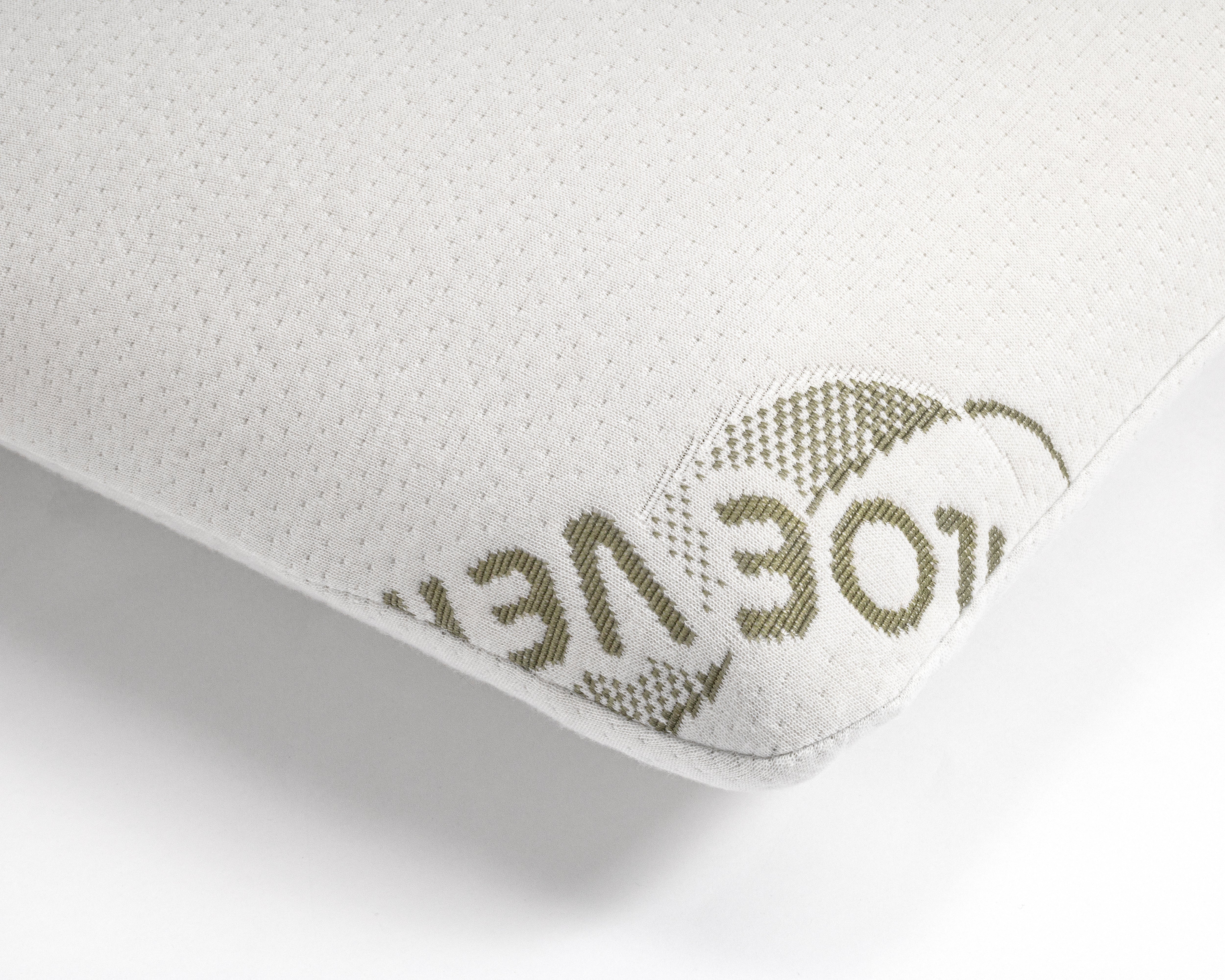 Orthopedic Aloe Vera Viscogel Pillow 70 x 40 - Treated with aloe vera - Natural fibers - Pressure-relieving memory foam
