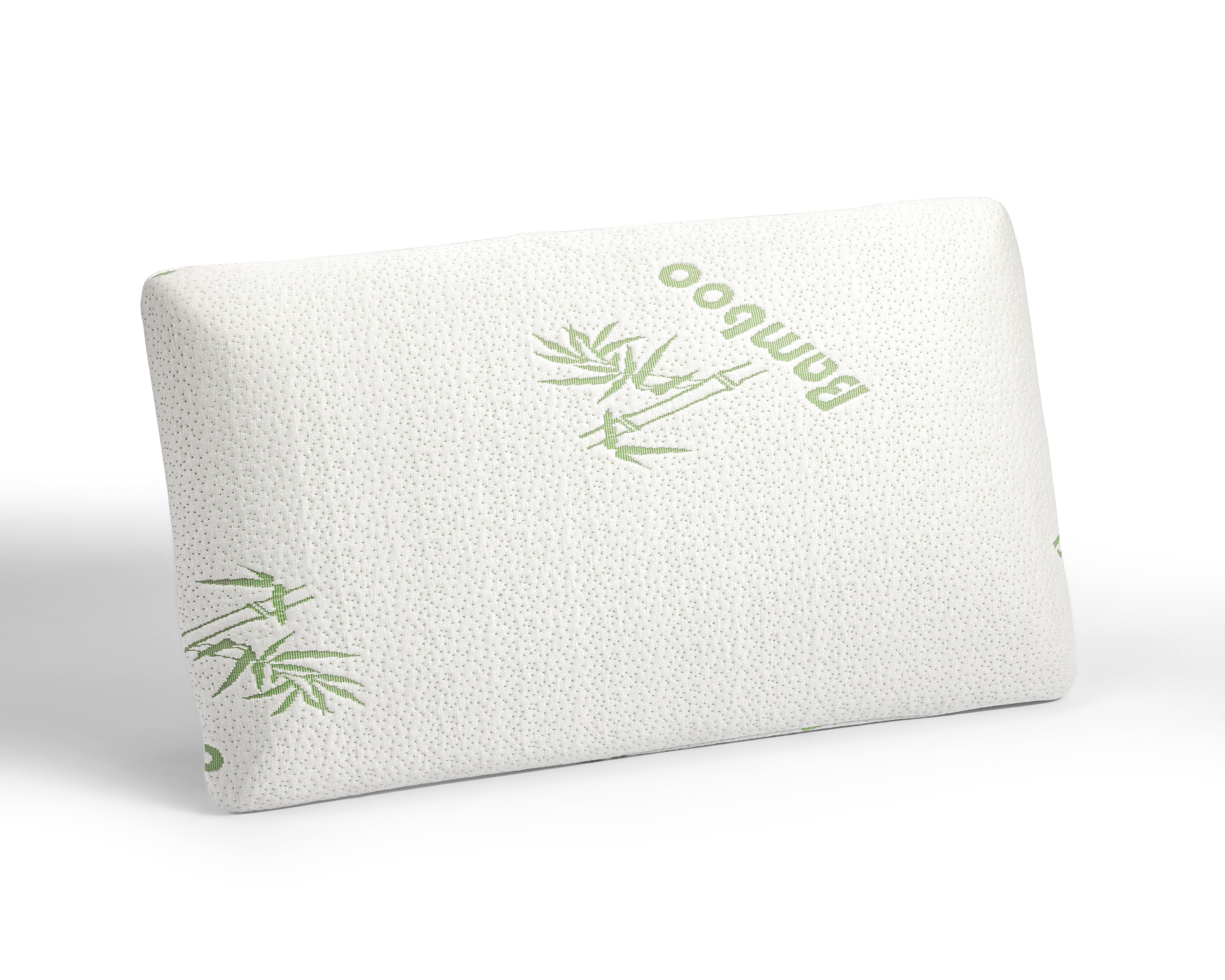 Orthopedisch Bamboe Viscogel Kussen 70 x 40 - Behandeld met bamboo - Natuurlijke vezels - Drukverlagend traagschuim