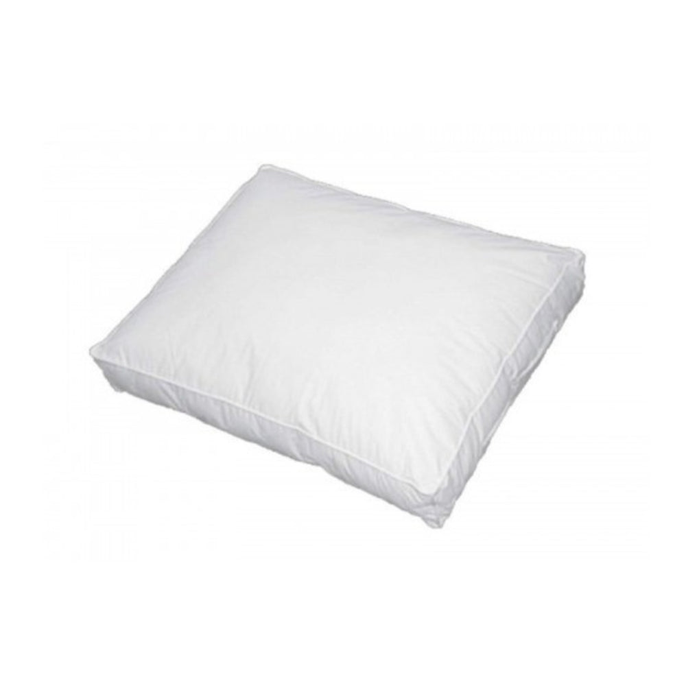 Orthopedic Box Cushion 50x60 cm - Anti-Allergic, Refillable & Ergonomic for Back and Neck Support