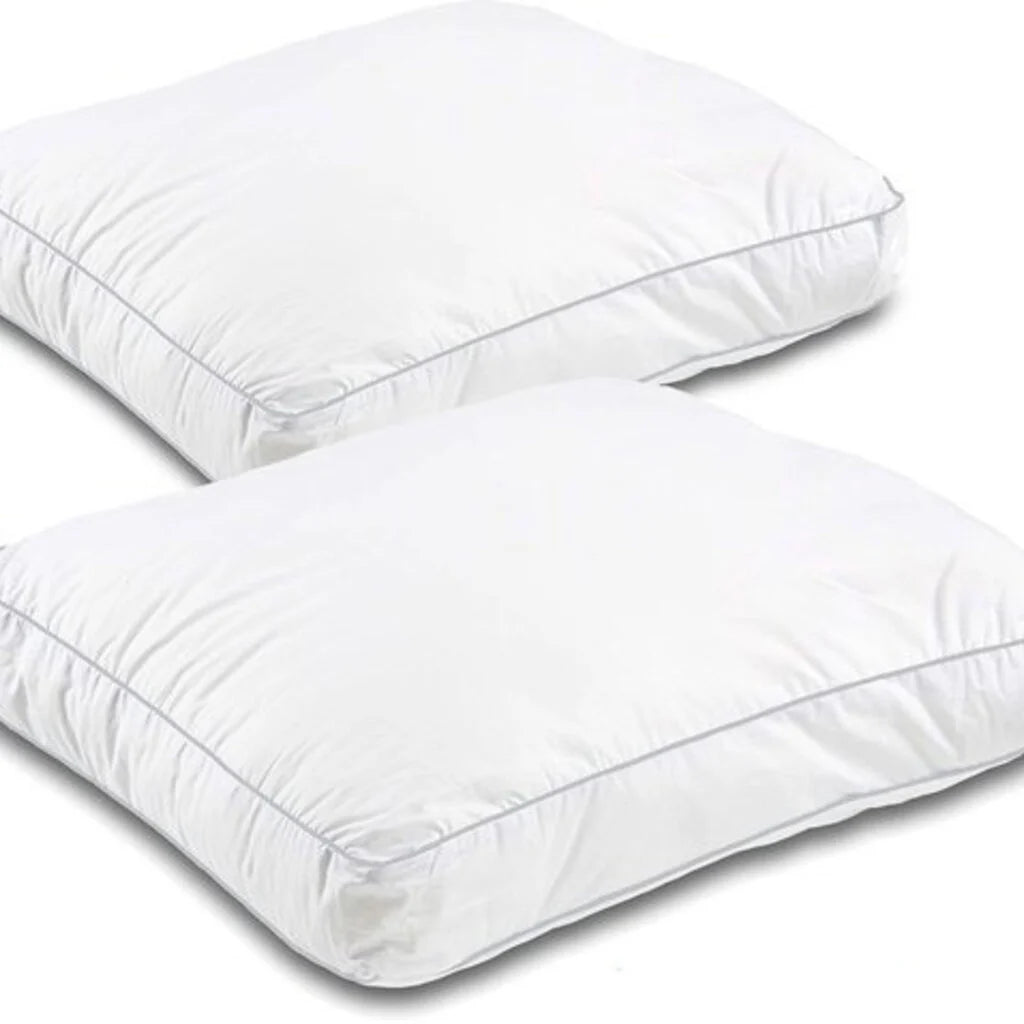 Orthopedic Box Cushion 50x60 cm - Anti-Allergic, Refillable & Ergonomic for Back and Neck Support