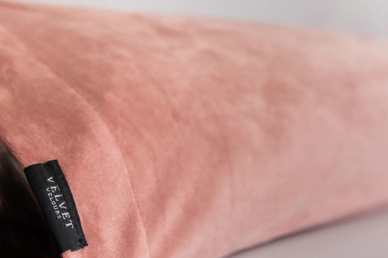 Old Rose Body Pillow Pillowcase – Luxury Velvet Pregnancy Pillowcase