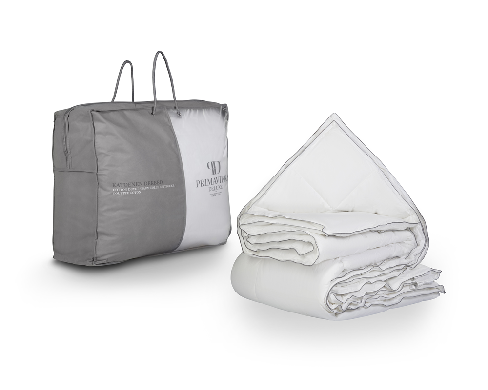 Percale Cotton Touch 4-Season Duvet White