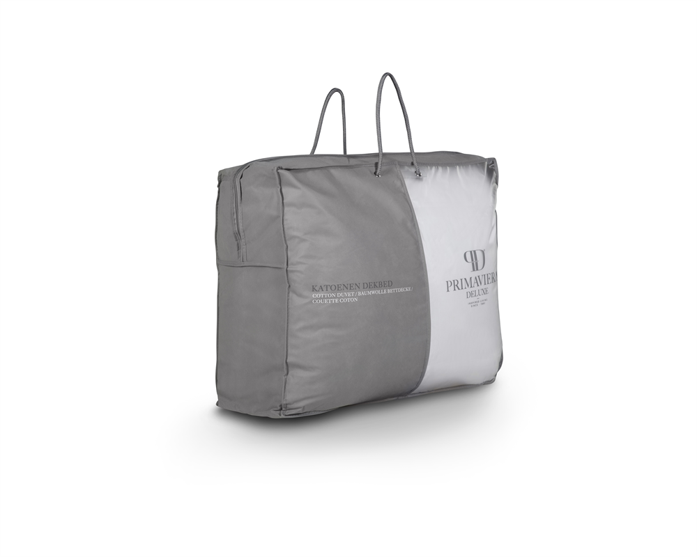 Percale Cotton Touch 4-Season Duvet White