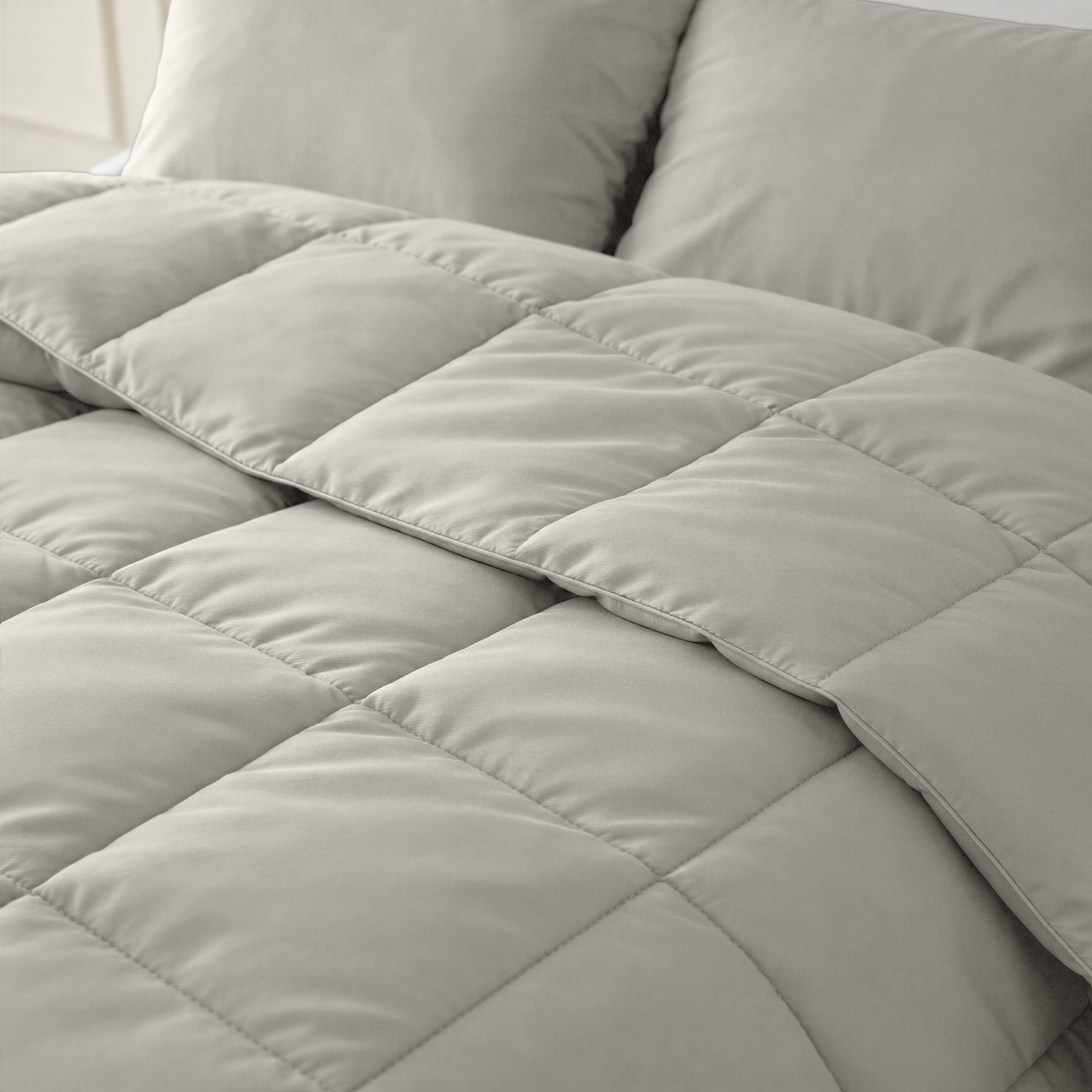 Primaviera Deluxe 100% Katoen Dekbed - Taupe - Voor het hele jaar