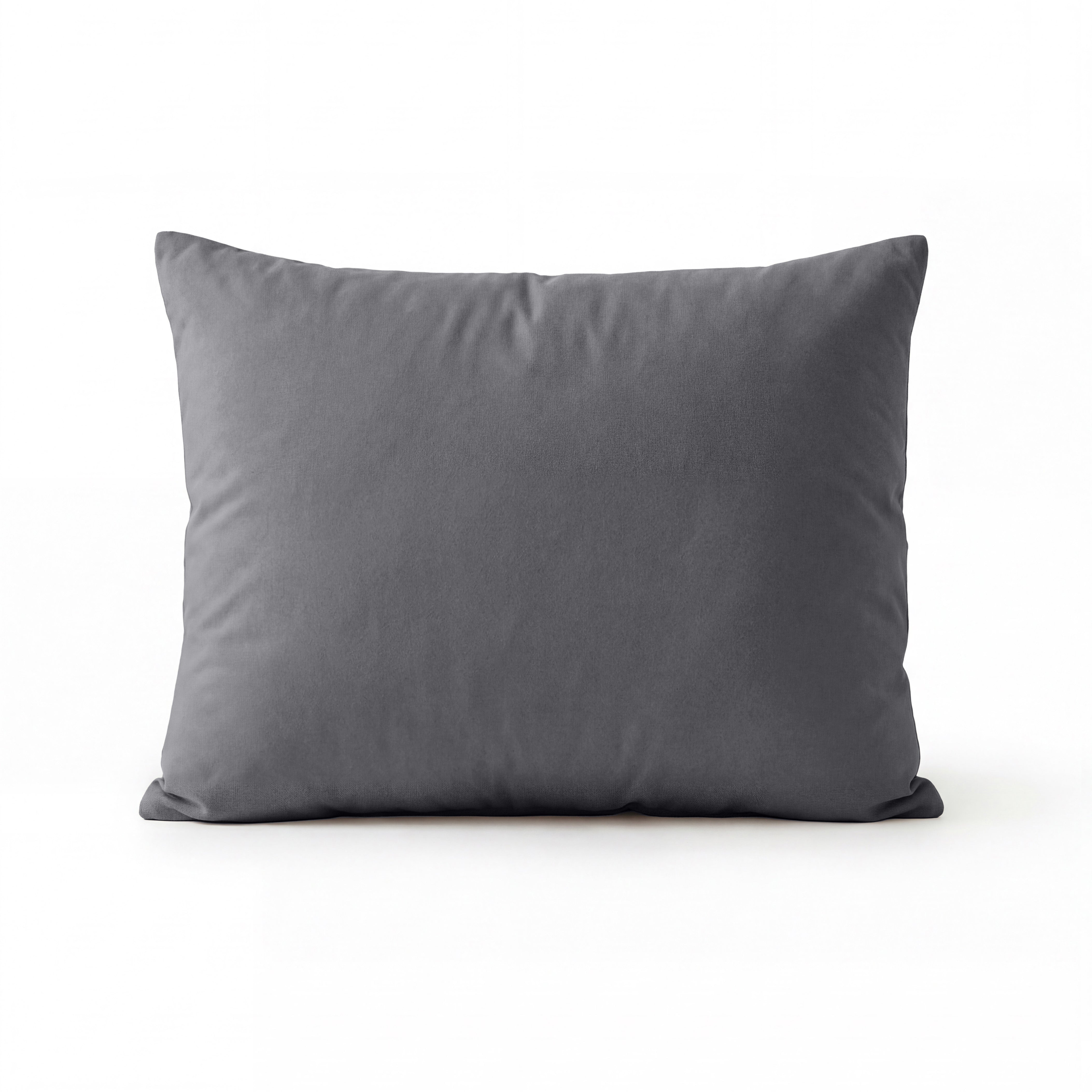 Primaviera Deluxe Katoenen Kussenslopen - Antraciet - Set van 2 stuks