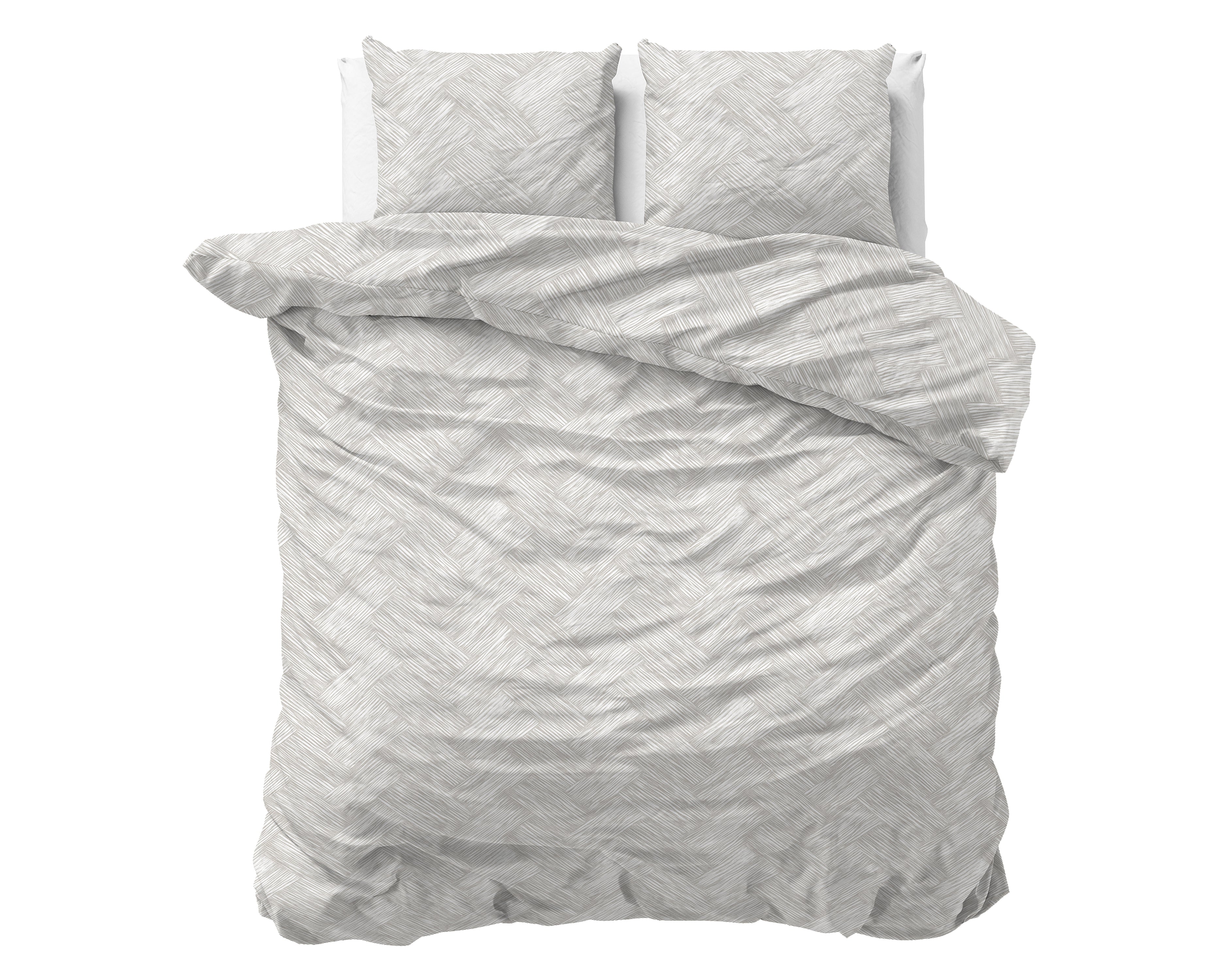 Rattan Silver Gray Duvet Cover