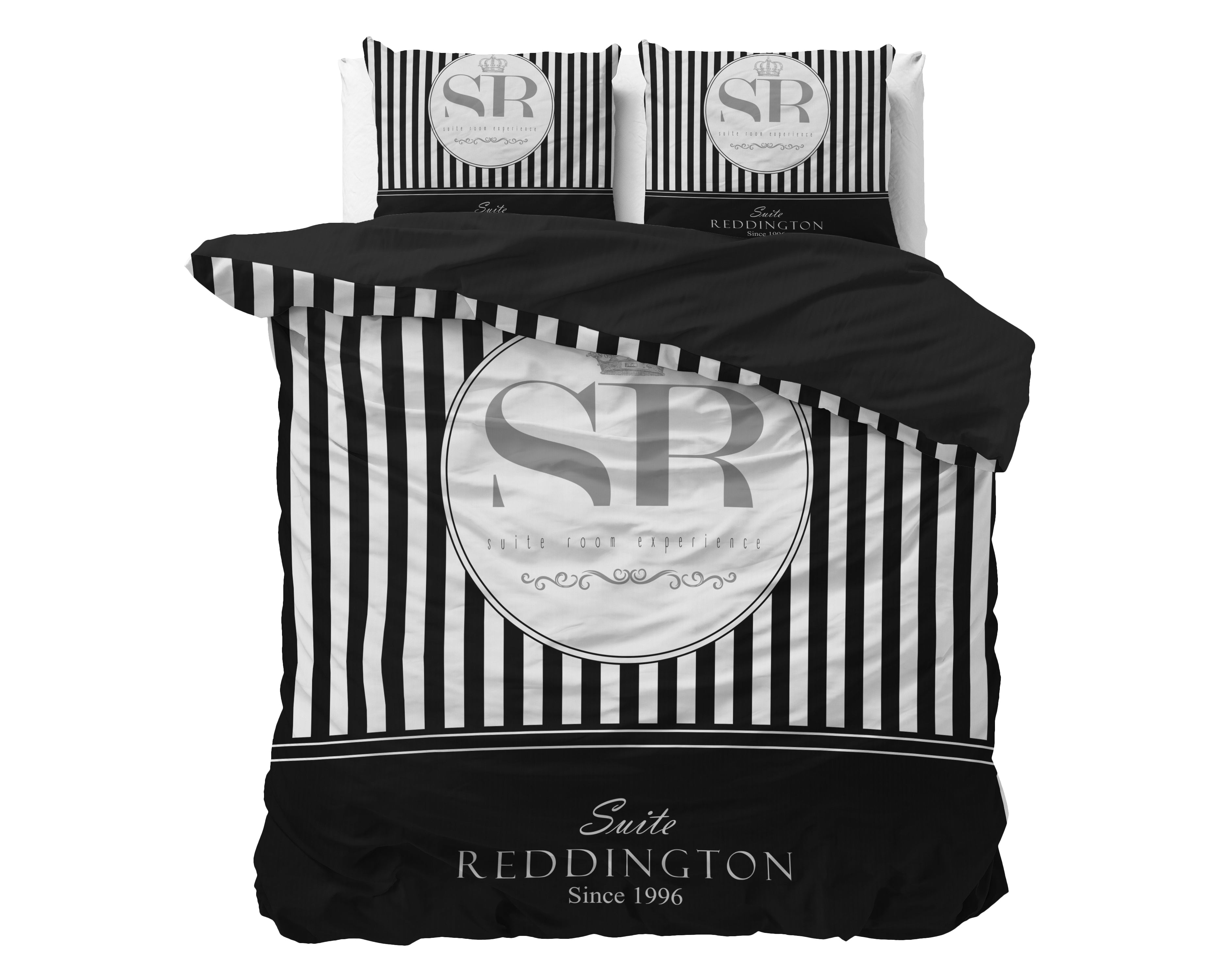 Reddington Zwart Dekbedovertrek